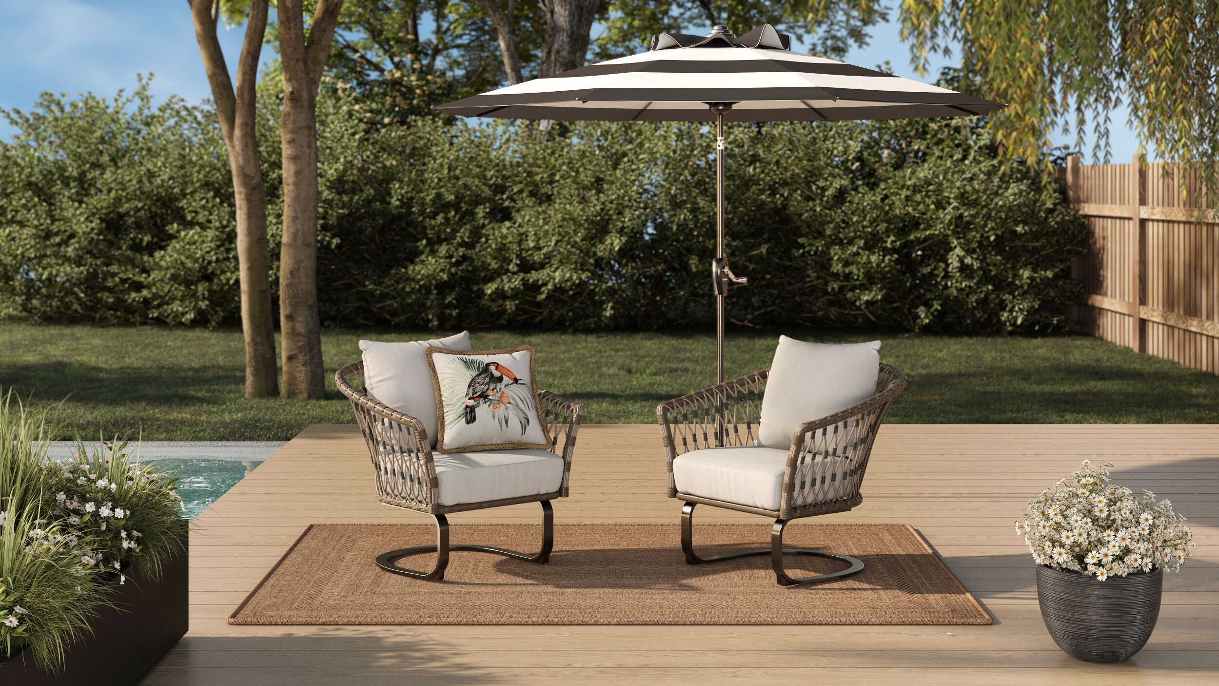 Style Selections LG-20345-MC Patio-Chairs - View #2