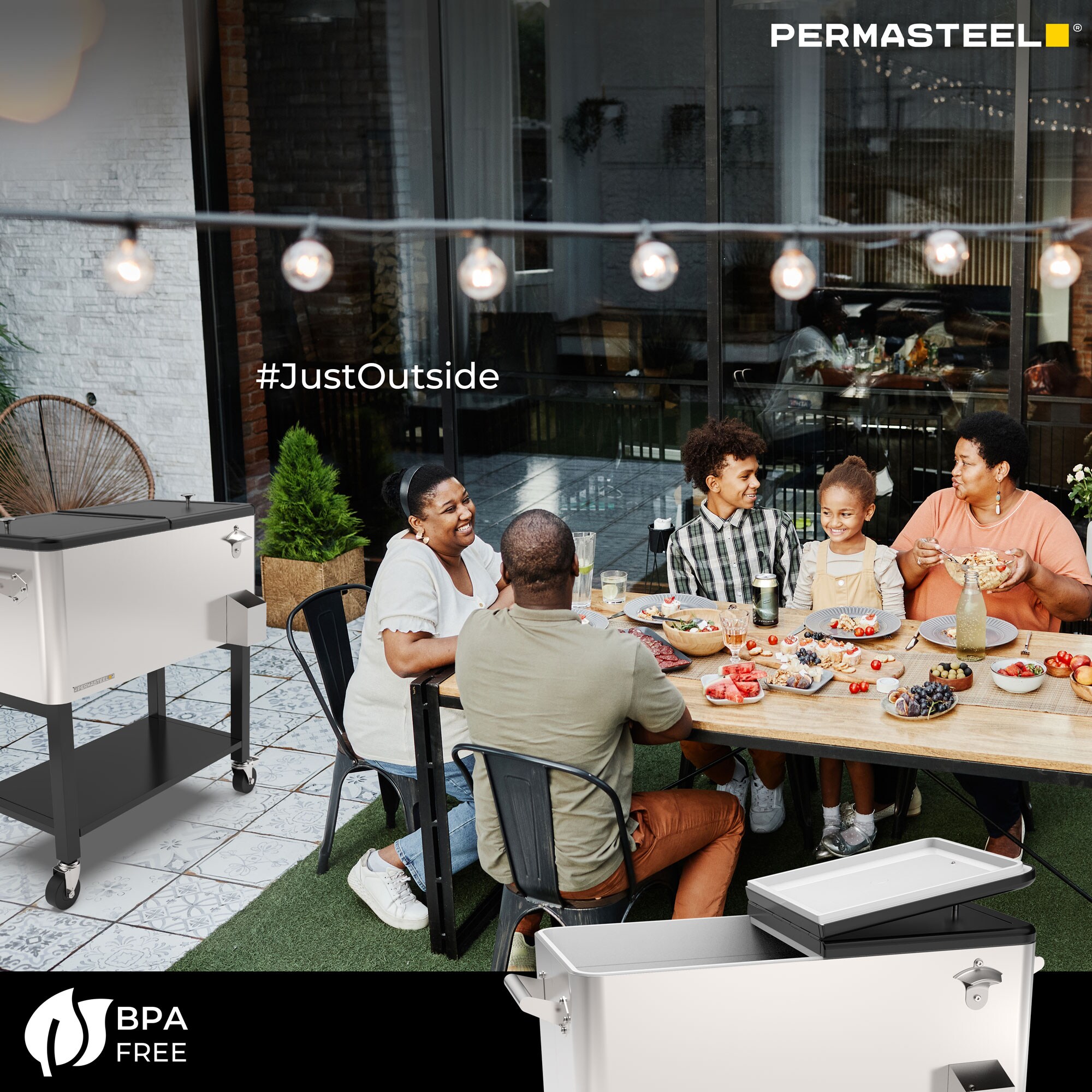 Permasteel PS-223-SS Beverage-Coolers - View #7