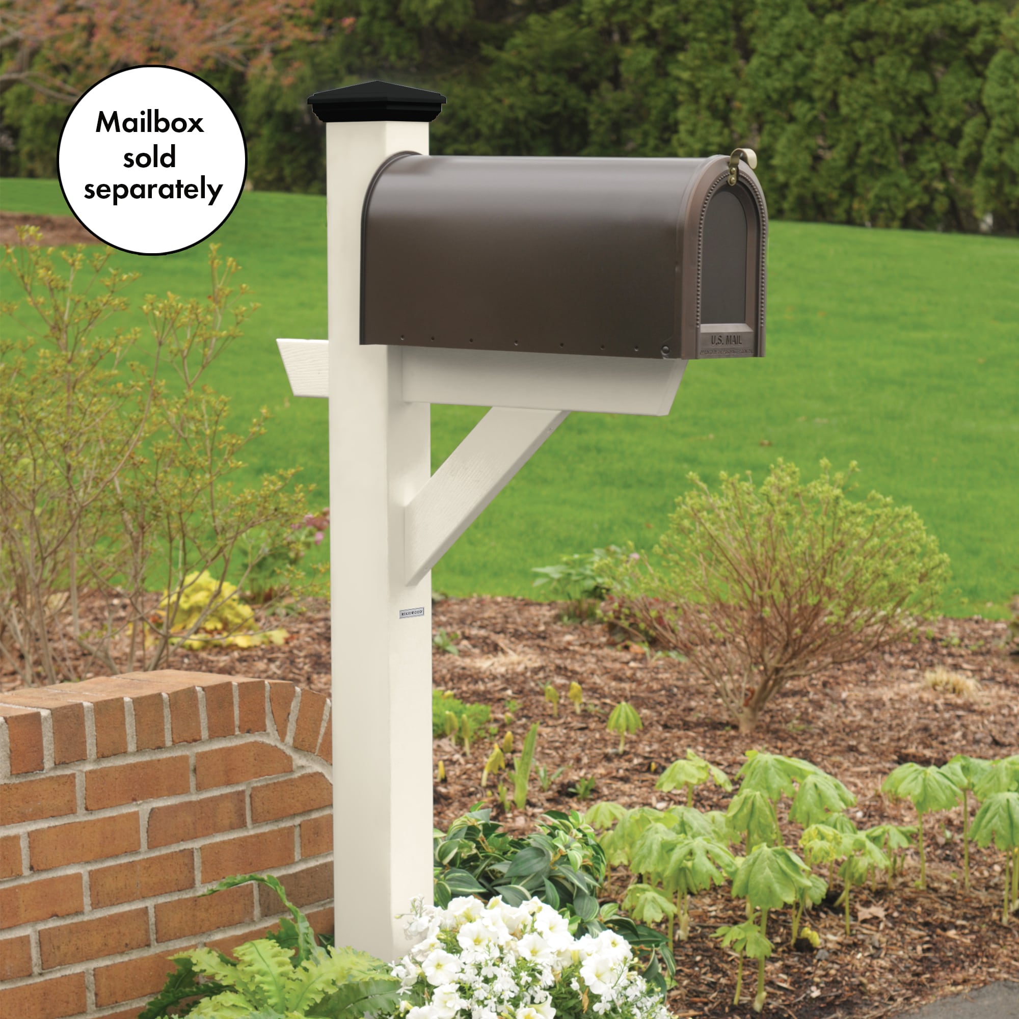 highwood AD-MLBX1-WAE Mailbox-Posts - View #2