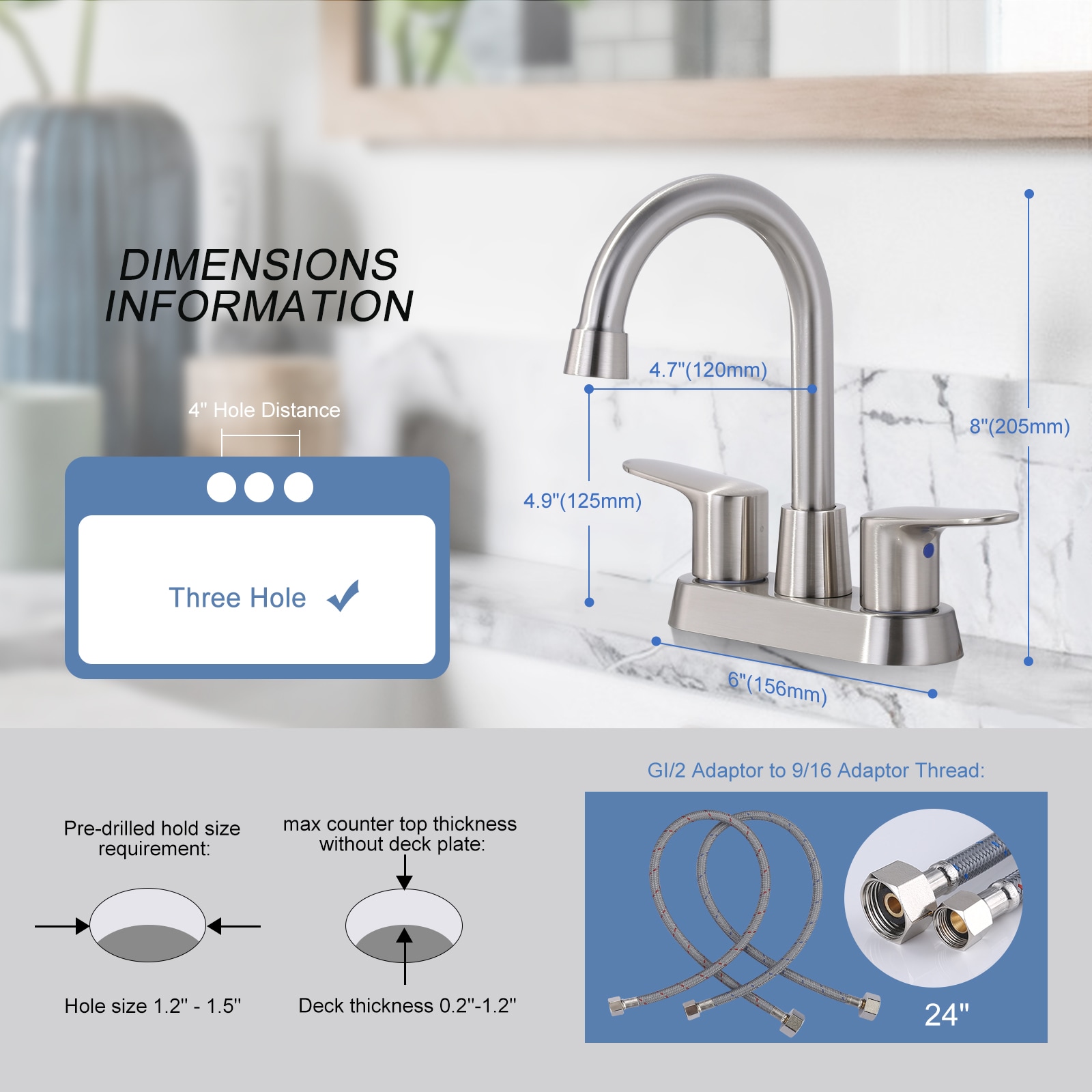 WOWOW 2321800-LW Lavatory-Faucets - View #8