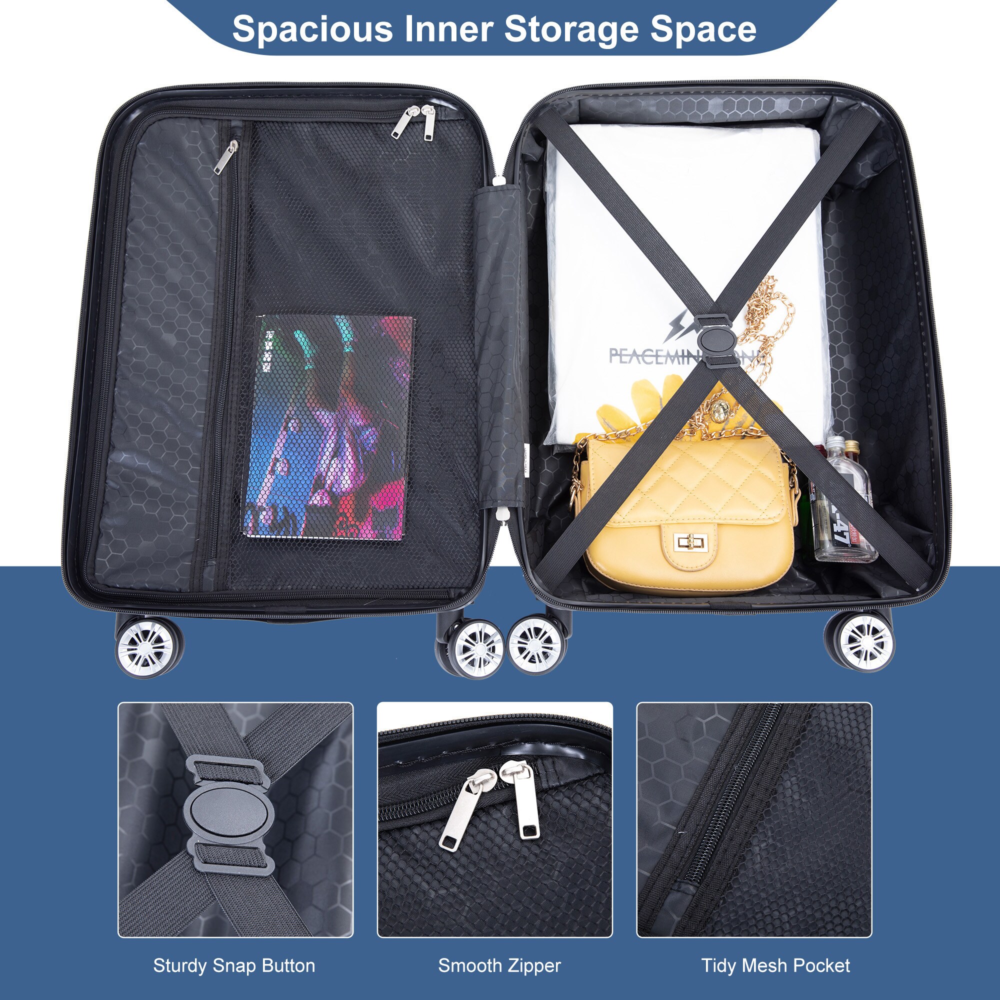 SINOFURN SYD9400009BL Luggage-And-Luggage-Sets - View #3