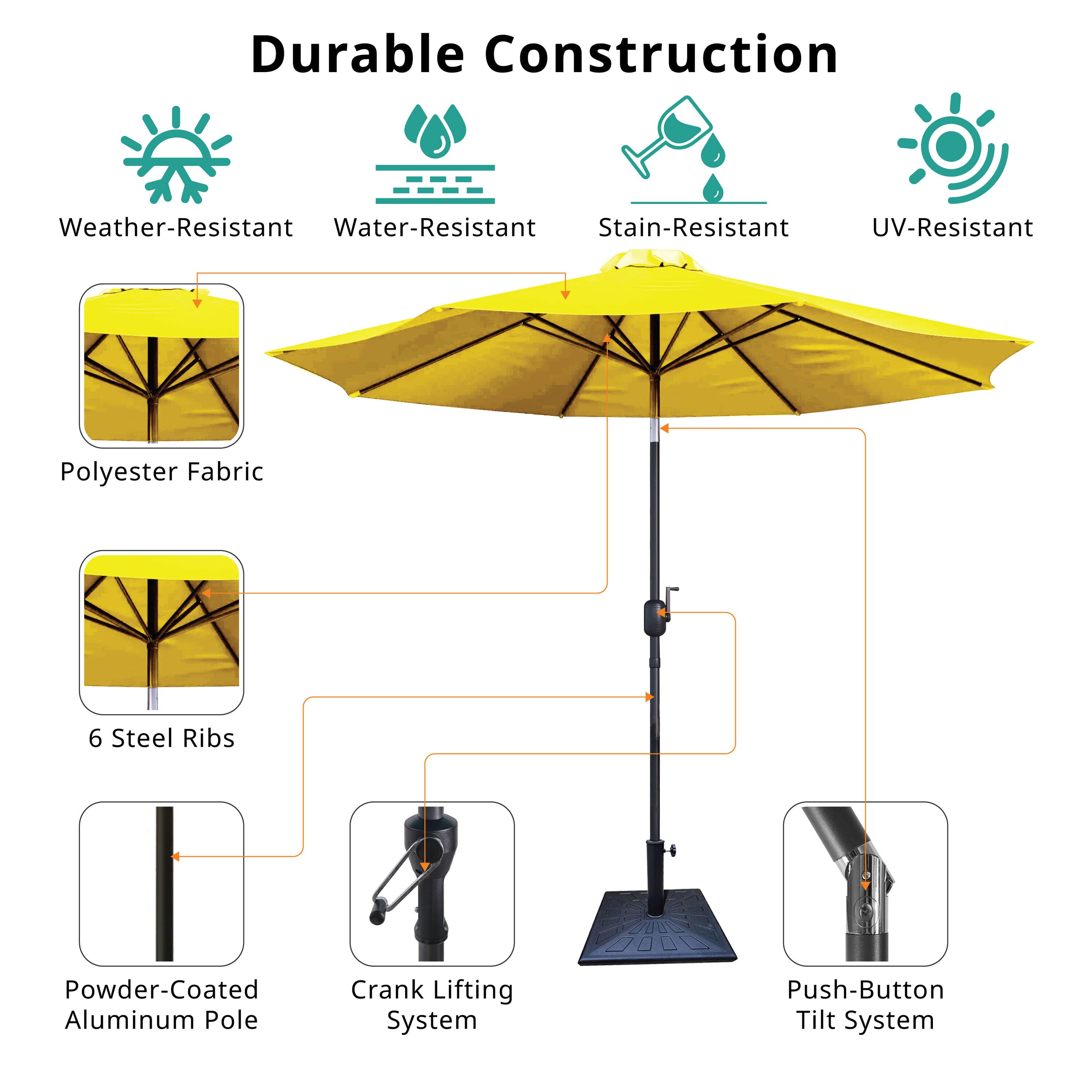 CESICIA PB-AM-04 Umbrellas-2 - View #4