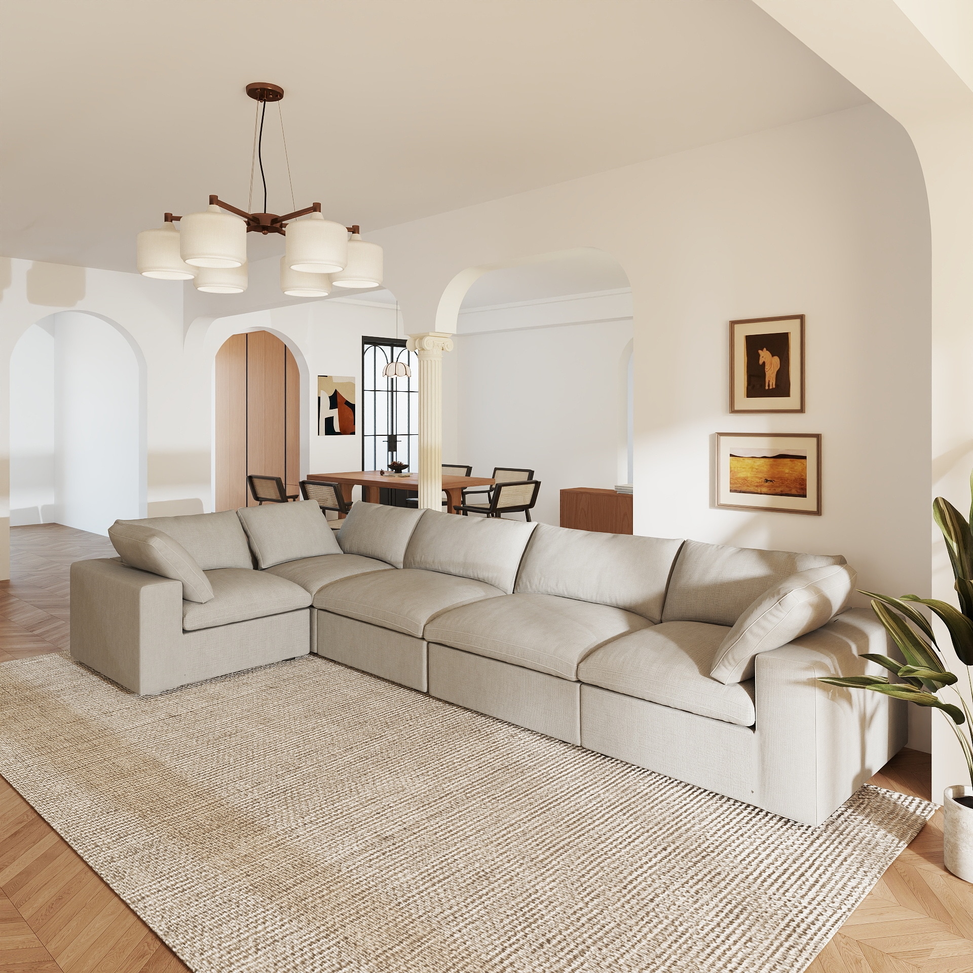BuotiqHom DH-C5-121LG Sofas-Loveseats - View #5
