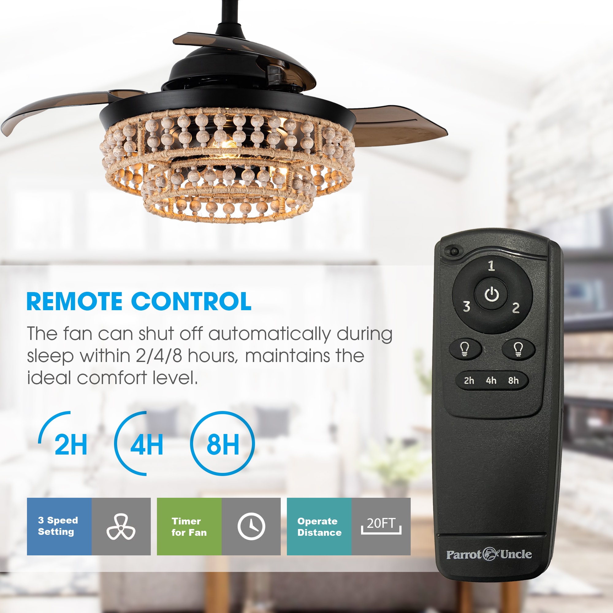 Parrot Uncle F3527110V Ceiling-Fans - View #4