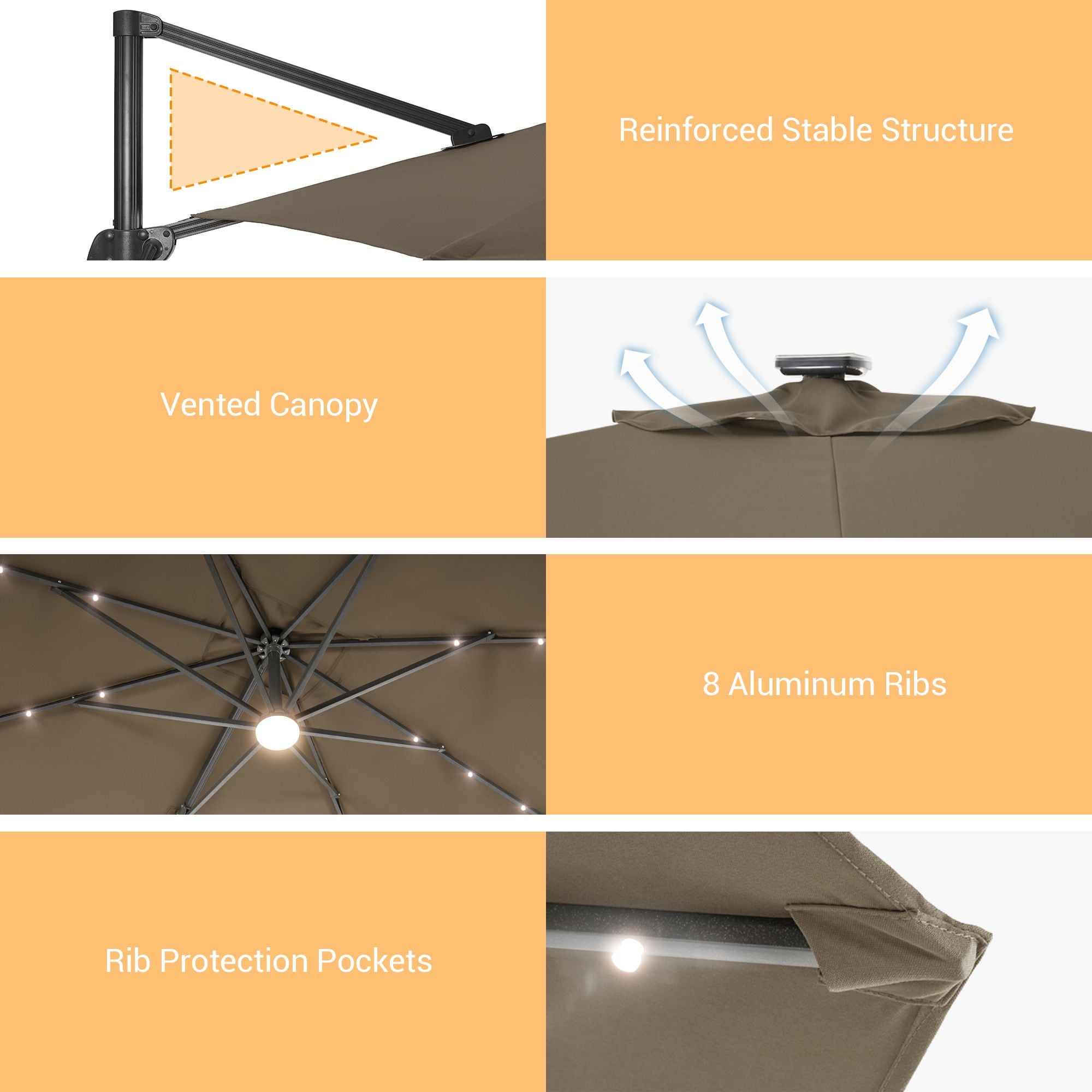 Sonkuki SD-MN108TP-LED Umbrellas-2 - View #3