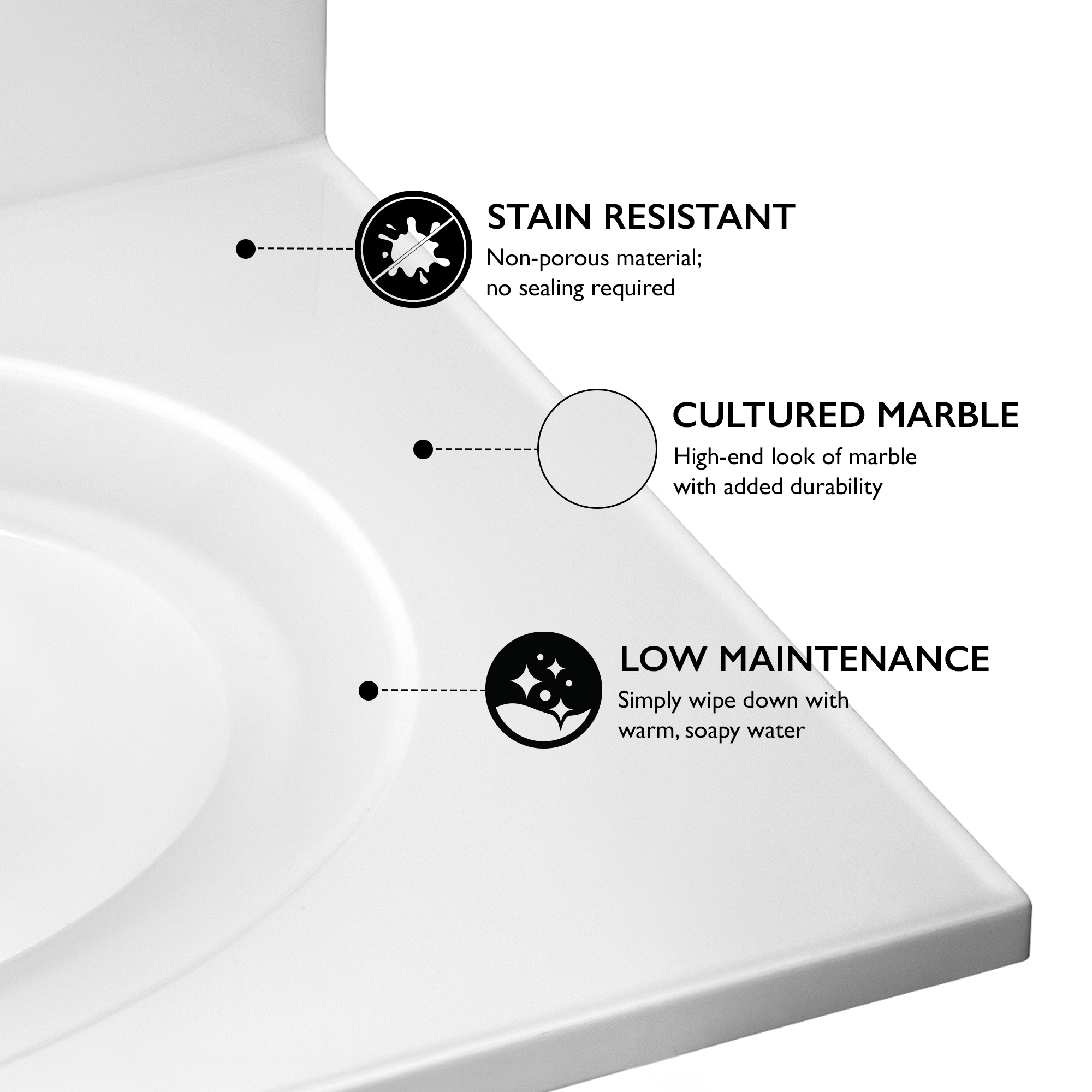 Design House 586362 Vanity-Tops - View #4