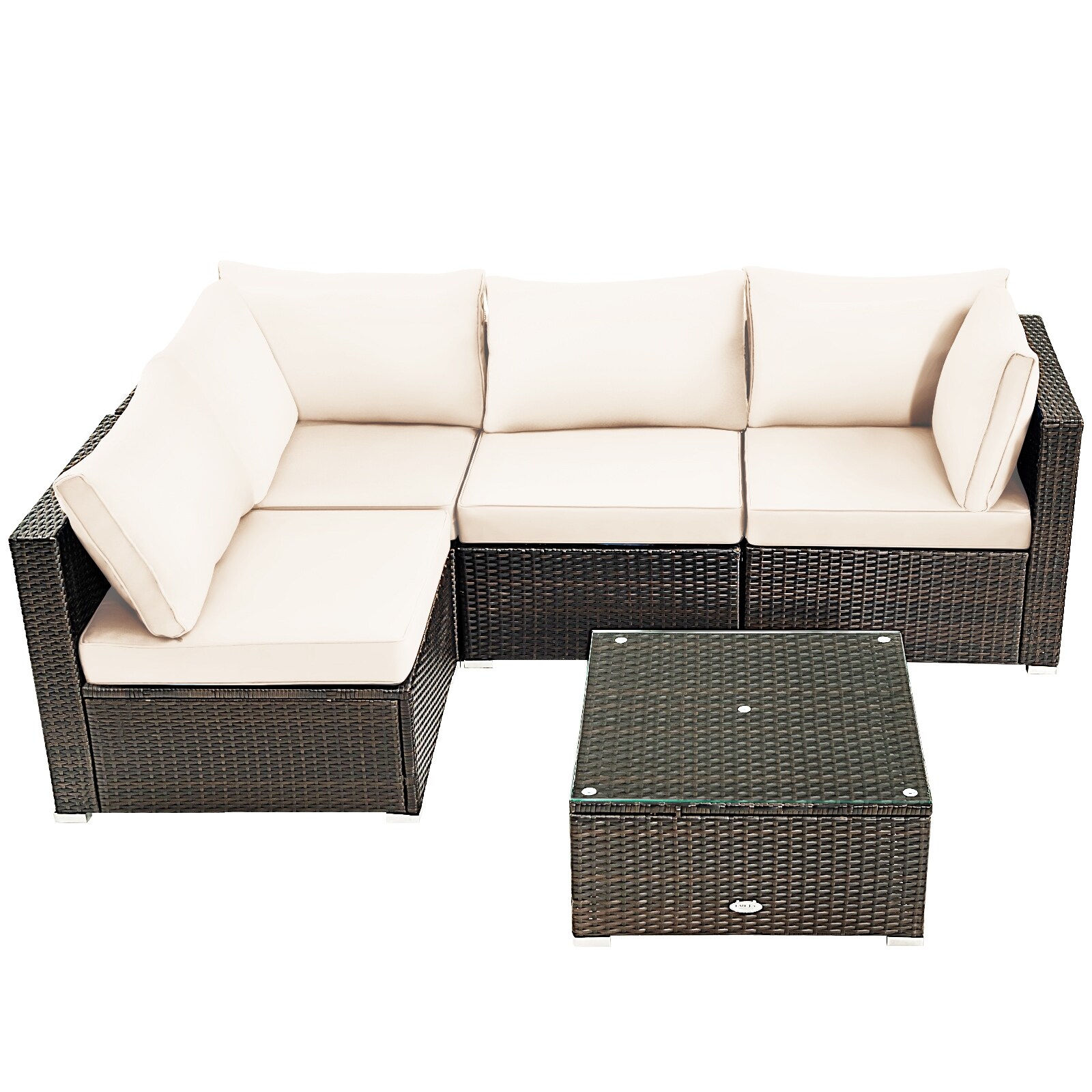 Poinic CWJ68691BWH-X Patio-Sofas-Daybeds - View #5