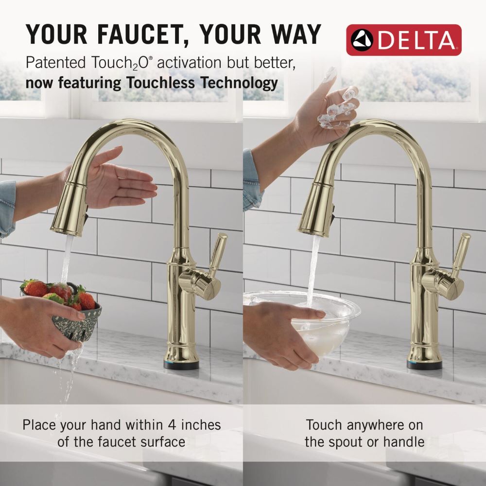 Delta 9184TL-PN-PR-DST Kitchen-Faucets - View #3