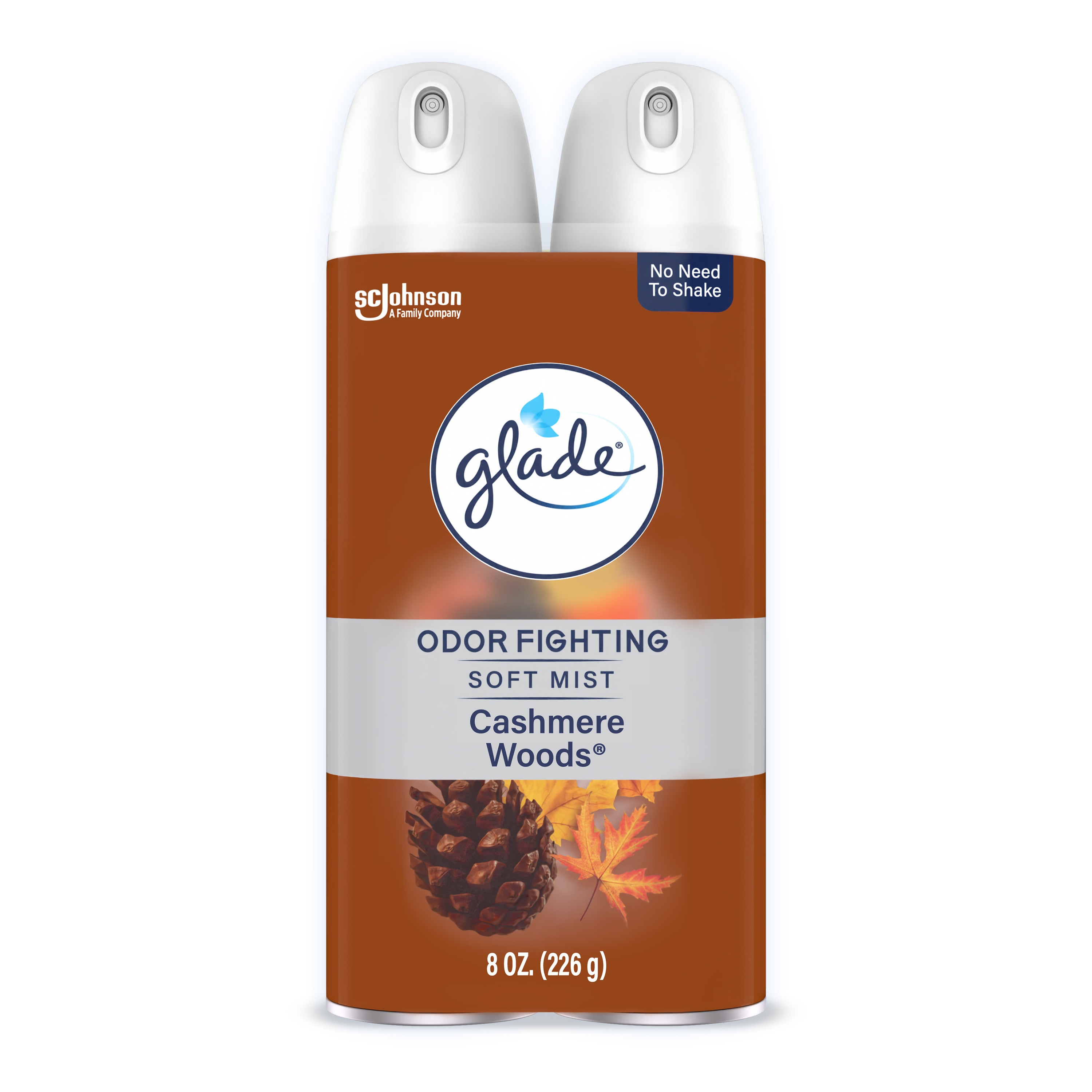 Glade 8 -fl oz Cashmere Woods Air Freshener 2 -Pack