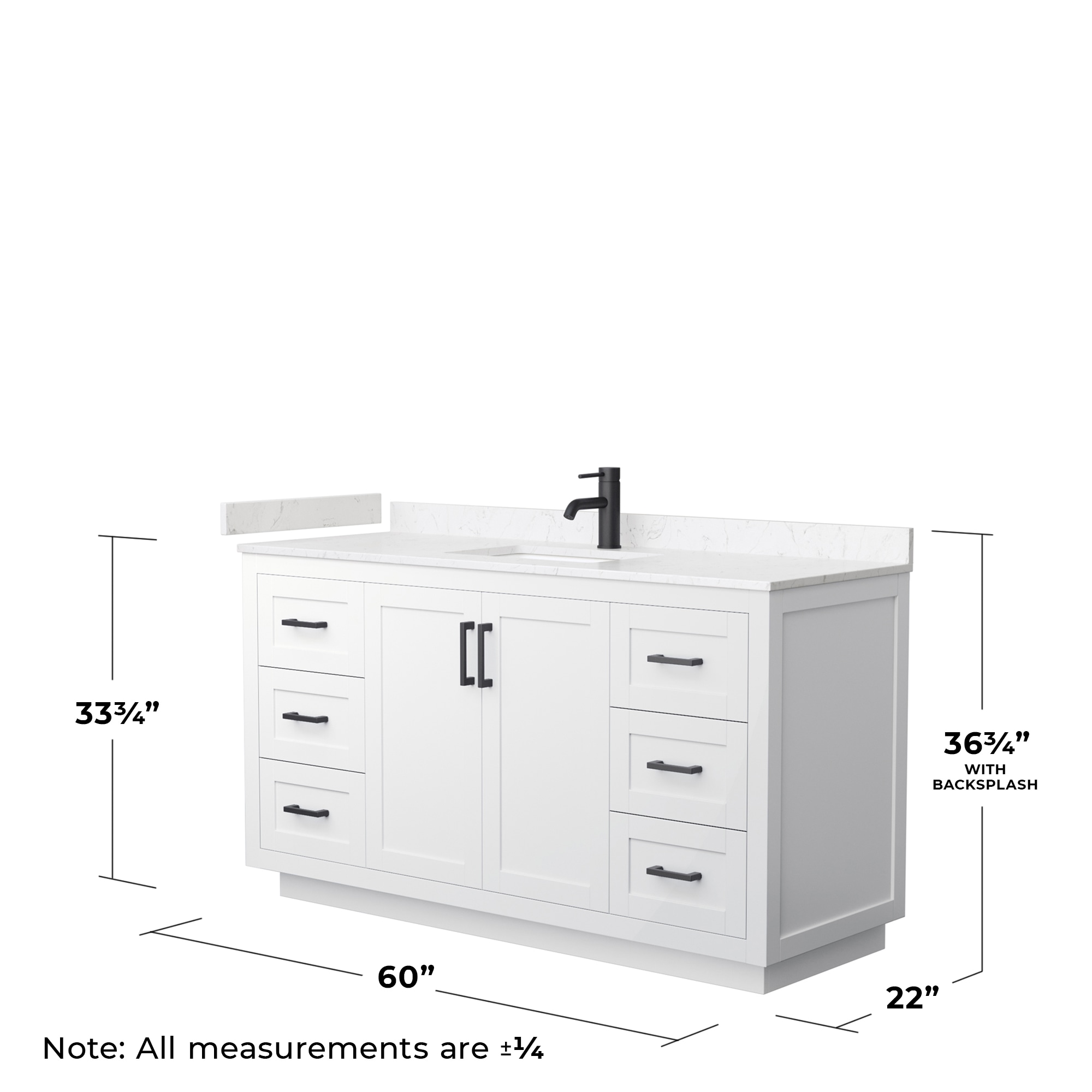 Wyndham Collection WCF292960SWBC2UNSMXX Bath-Vanity-Combo - View #5