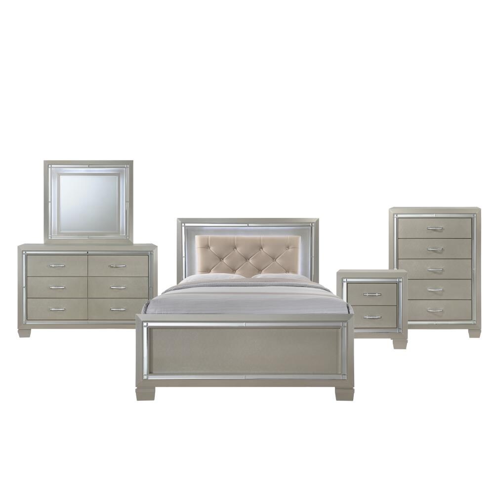 Picket House Furnishings Glamour Youth Champagne Full Bedroom Set in ...