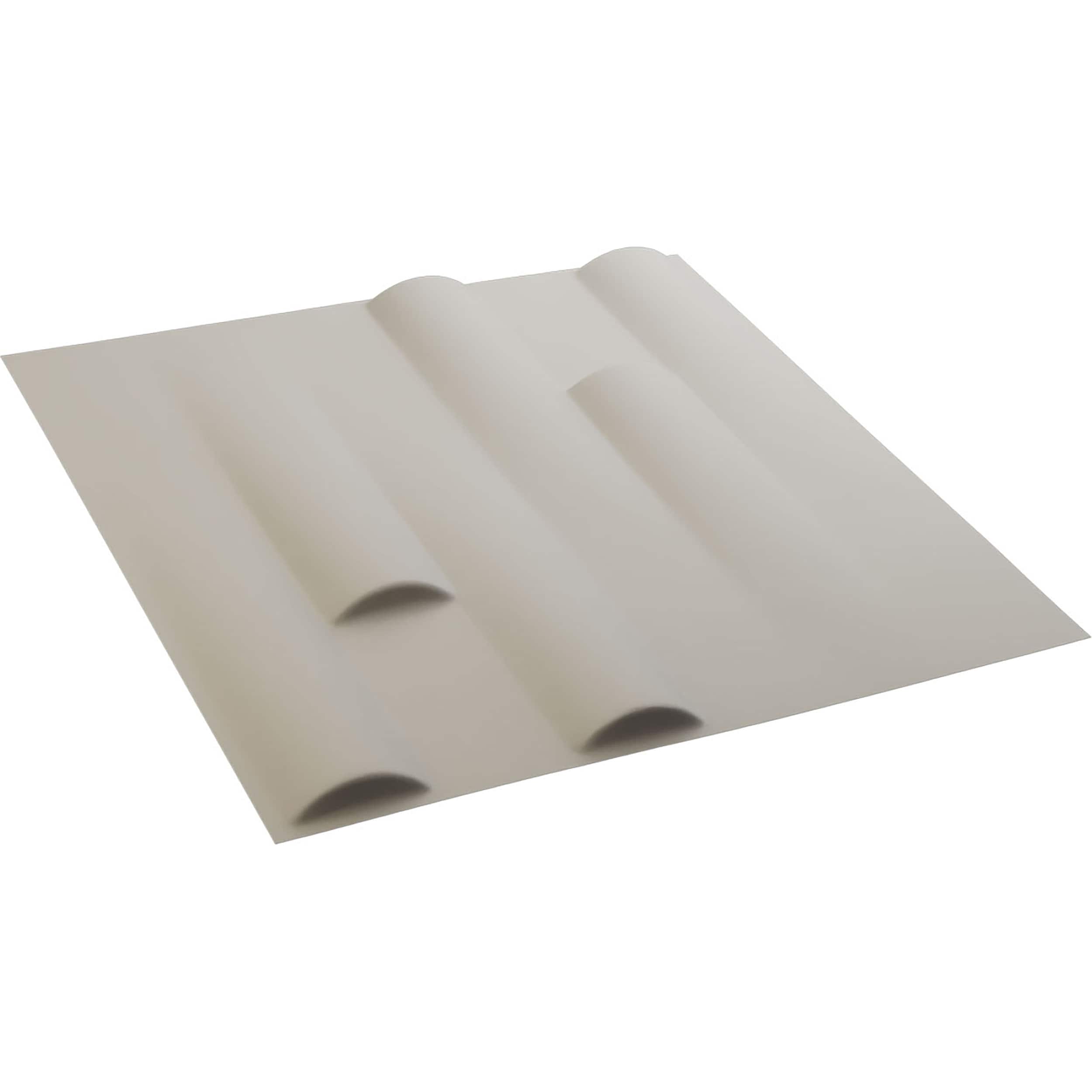Hamilton UltraCover Satin White 3D PVC Wall Panel