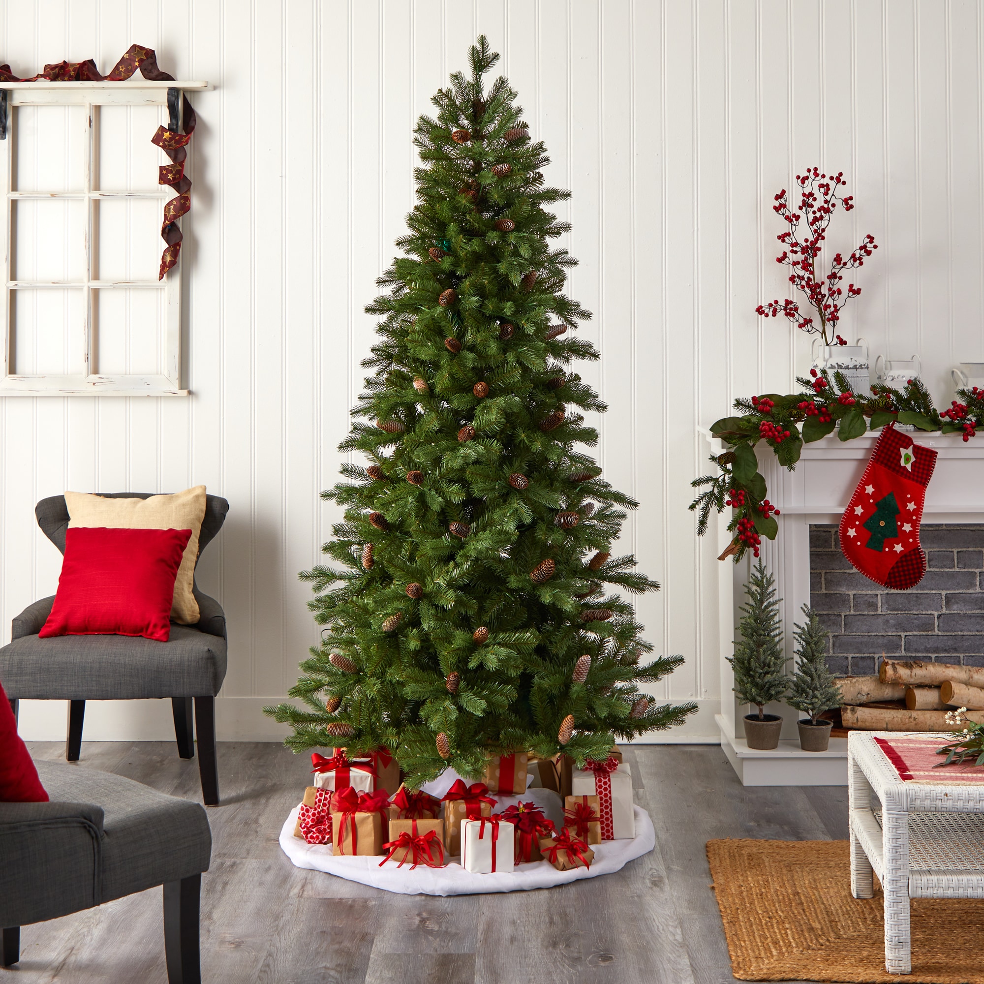Nearly Natural T3262 Artificial-Christmas-Trees - View #9