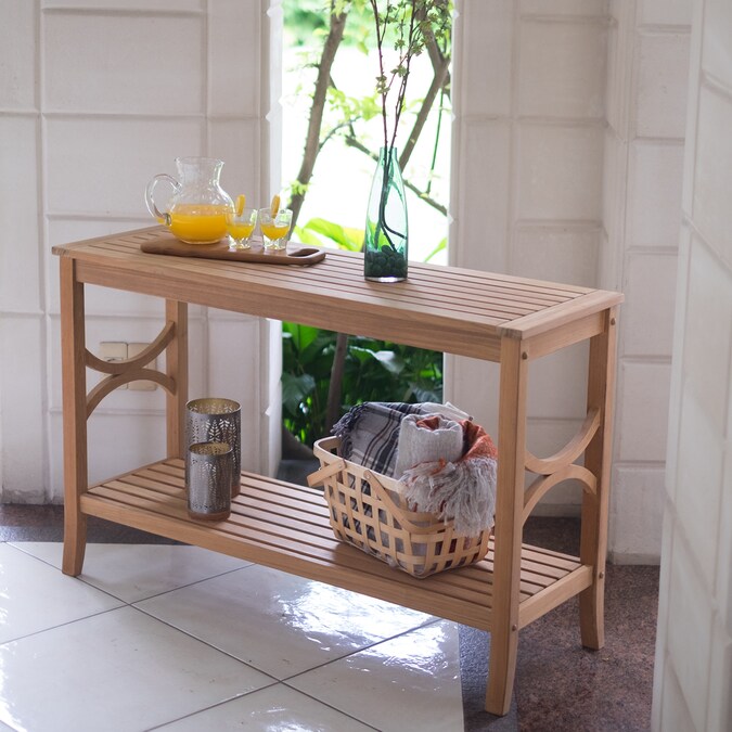 Patio Tables, Teak Console Table Outdoor