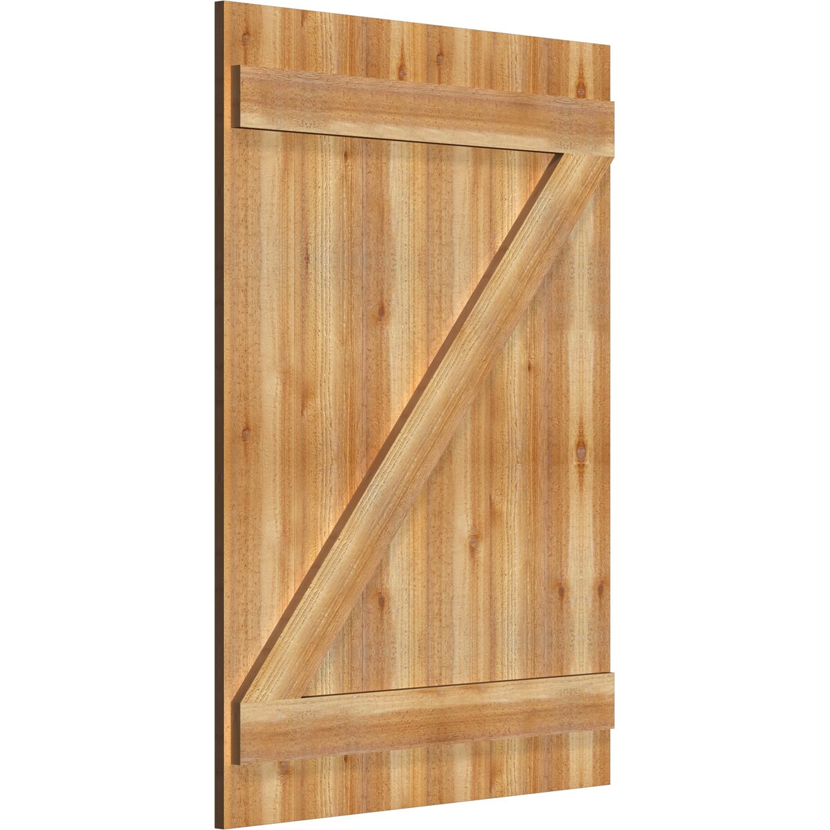 Ekena Millwork RBJ06Z32X045RWR Exterior-Shutters - View #2