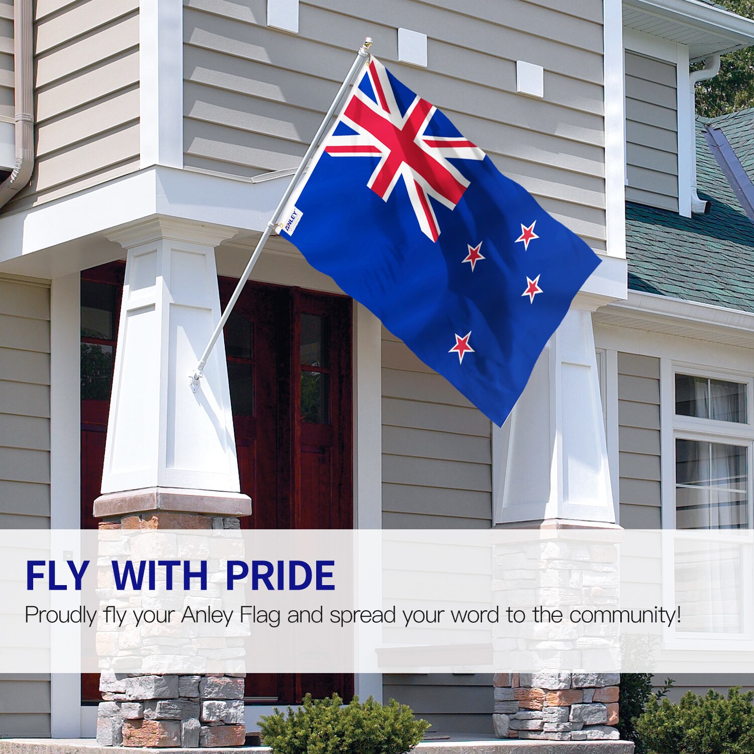 Anley A.FLAG.NEWZEALAND Decorative-Banner-Flags - View #2