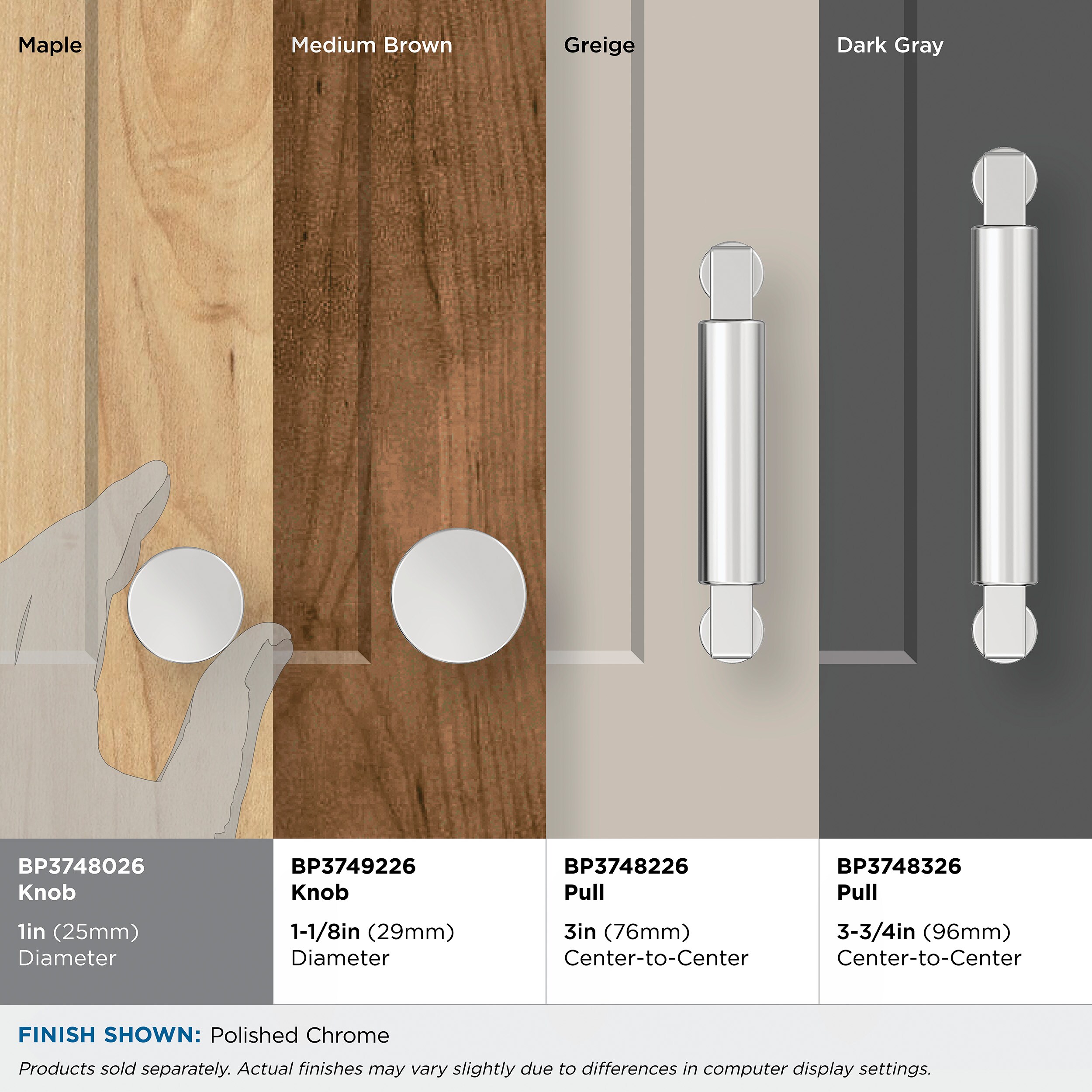 Amerock BP3748026 Cabinet-Knobs - View #7