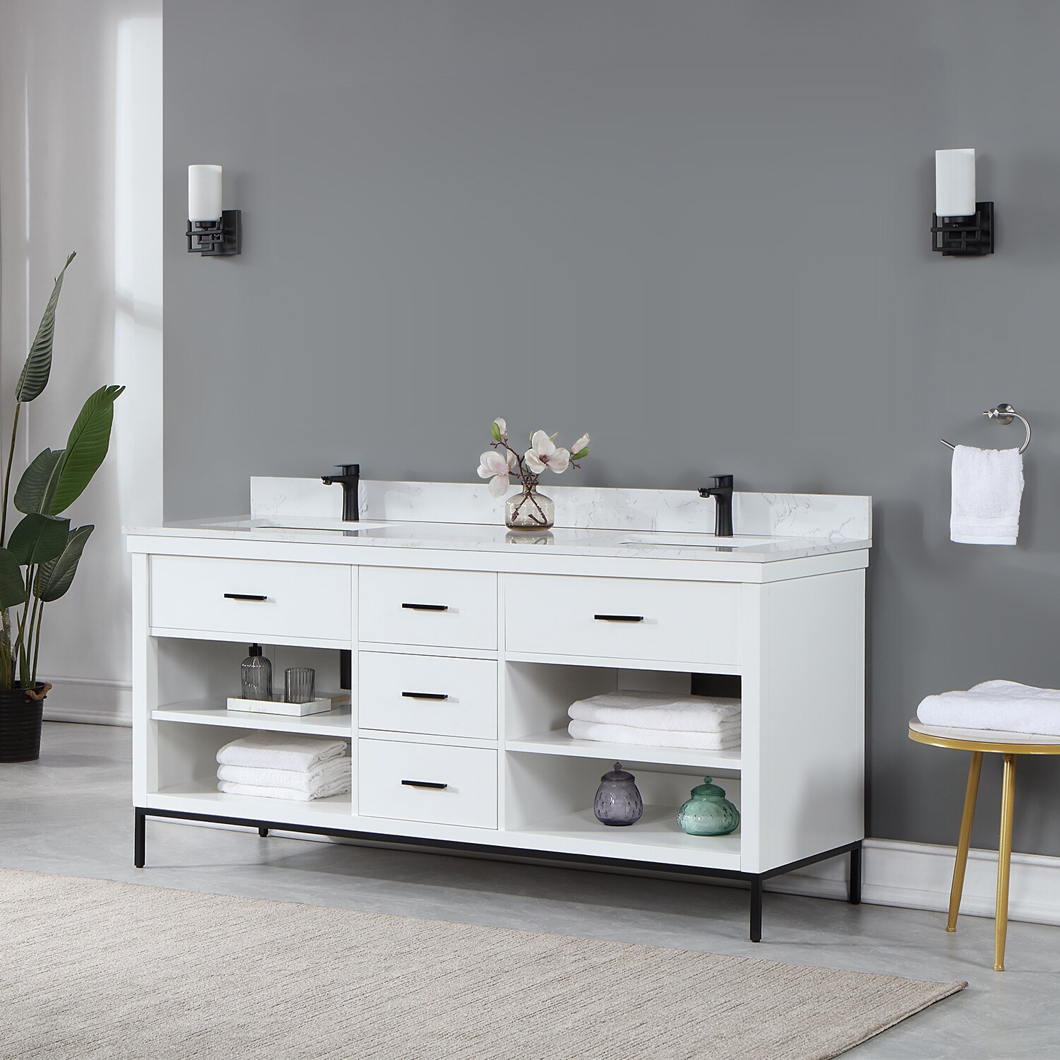 Altair 545072-WH-AW-NM Bath-Vanity-Combo - View #6