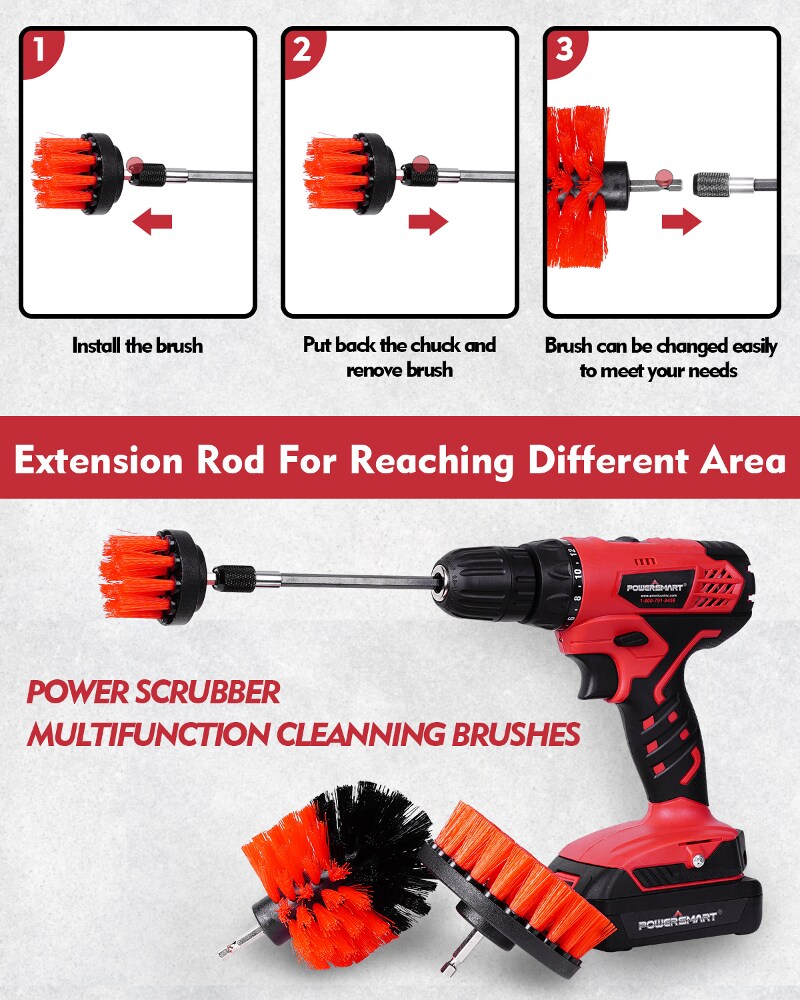 PowerSmart 20volt 3/8in Cordless Drill (1Battery Included, Charger