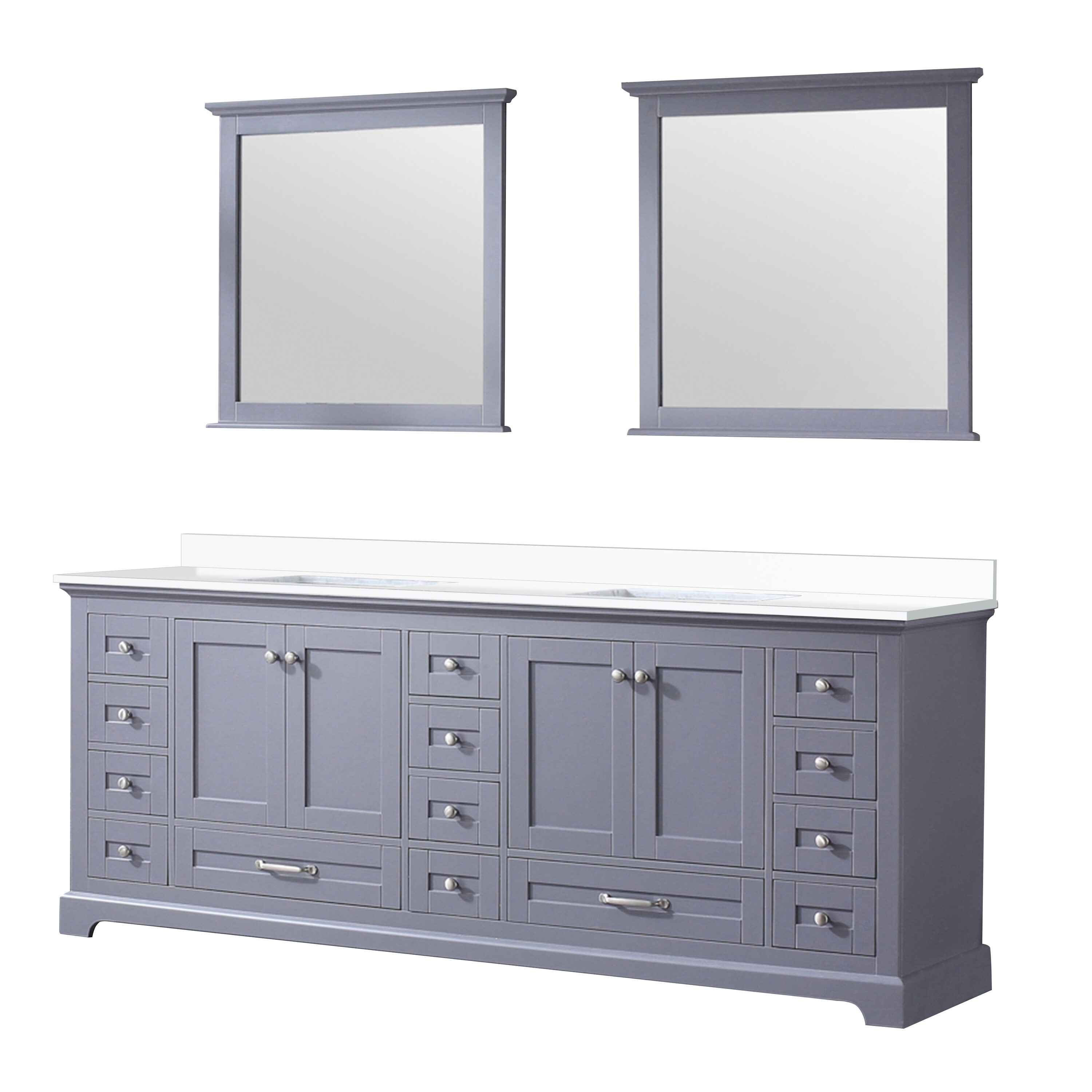 Lexora LD342284DBWQM34 Bath-Vanity-Combo - View #5