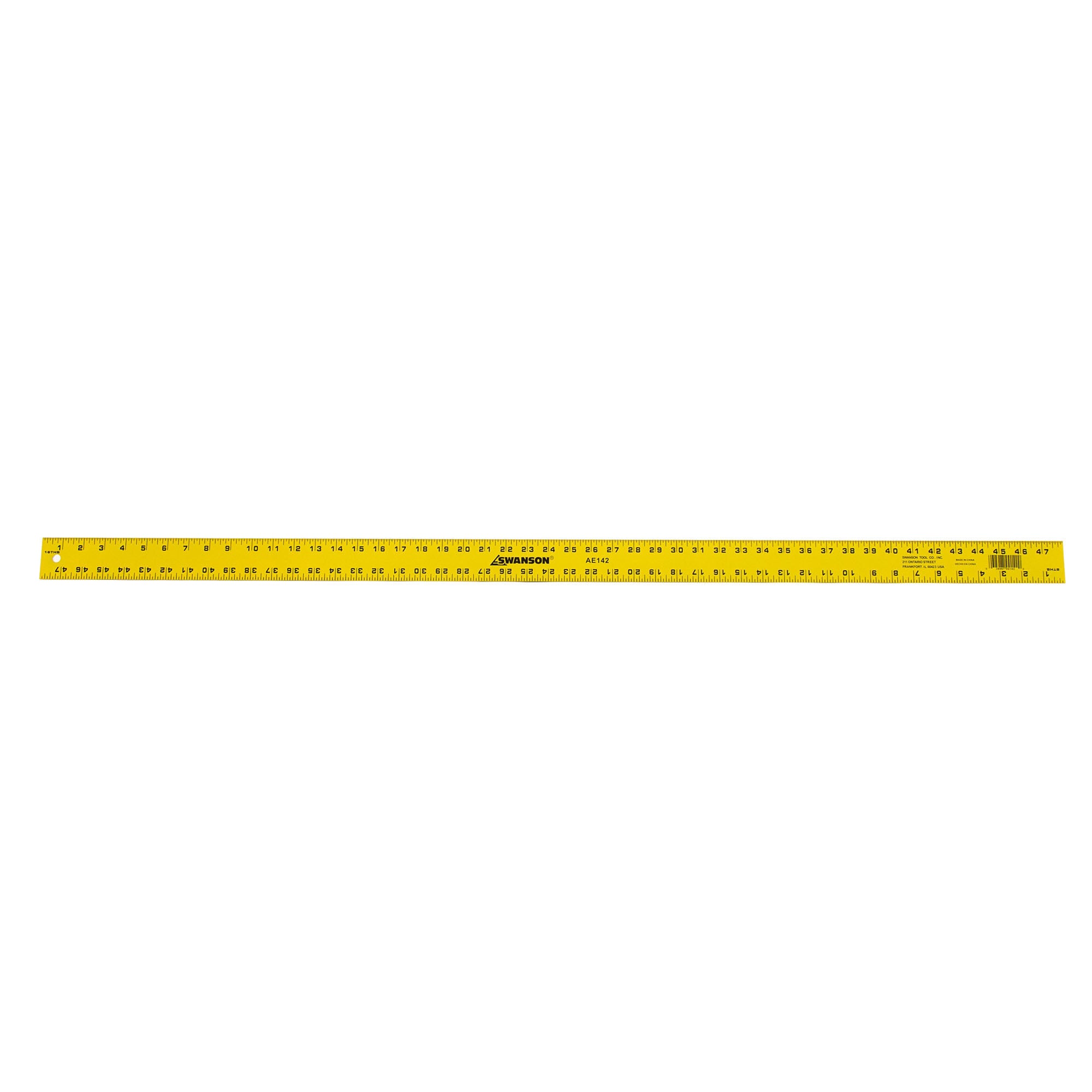 Swanson Tool Company 2-ft Metal Straight Edge in the Yardsticks & Rulers  department at