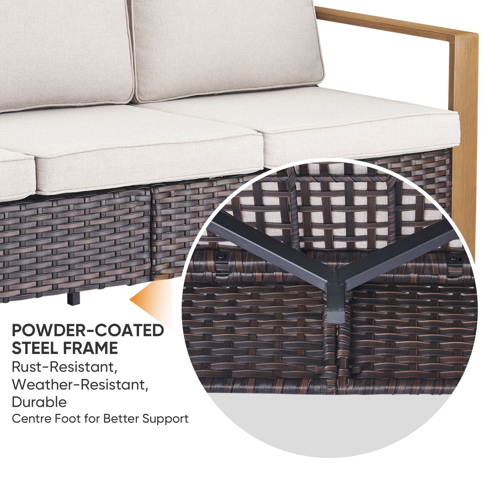  PA126-2 Patio-Sofas-Daybeds - View #3