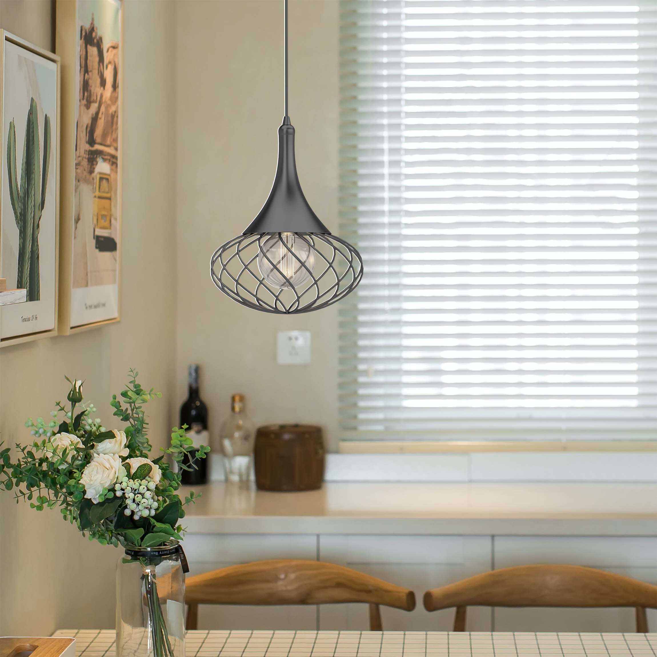 Volume Lighting V3851-5 Pendant-Lights - View #4