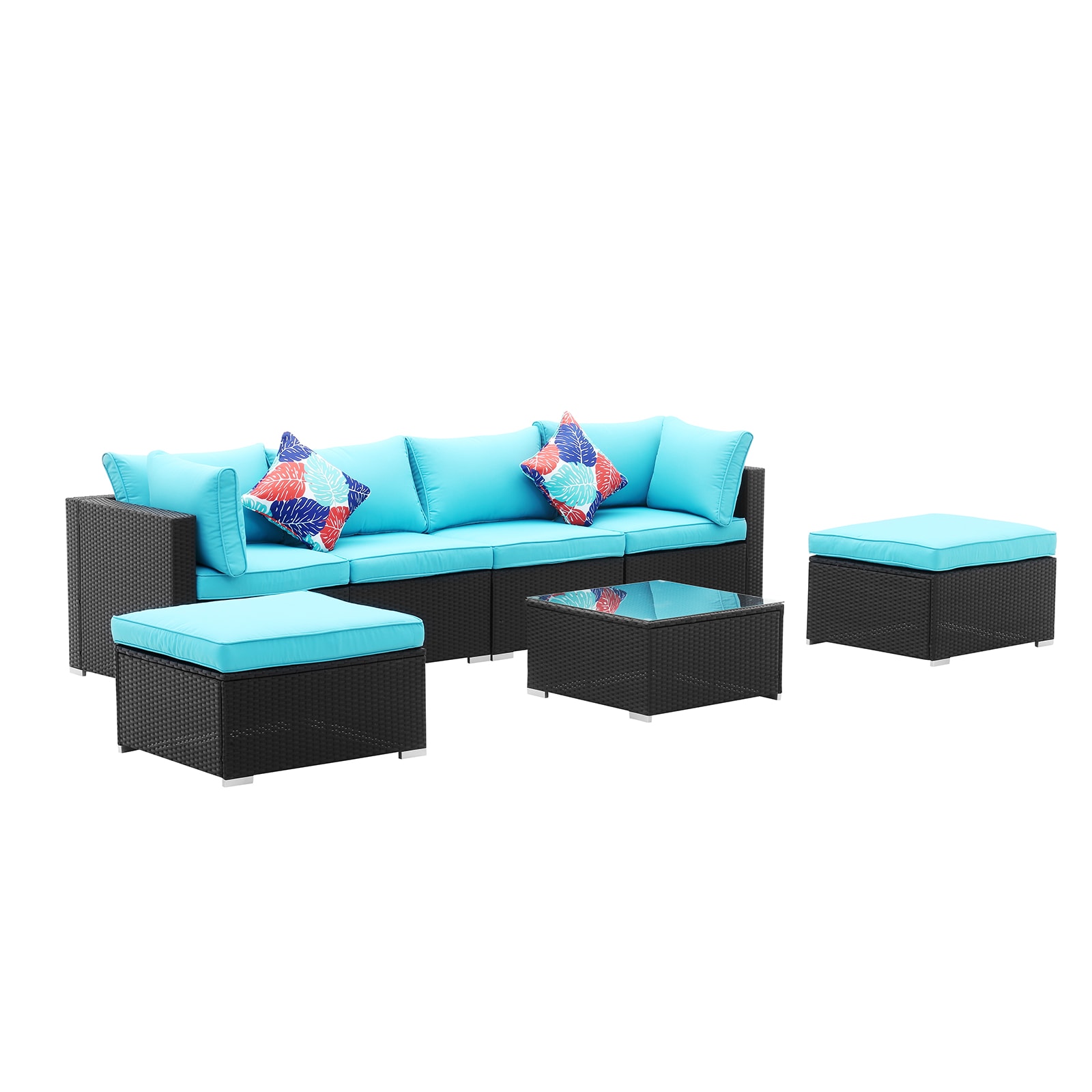Flynama YH-V-CT-7-BL Patio-Conversation-Sets - View #5