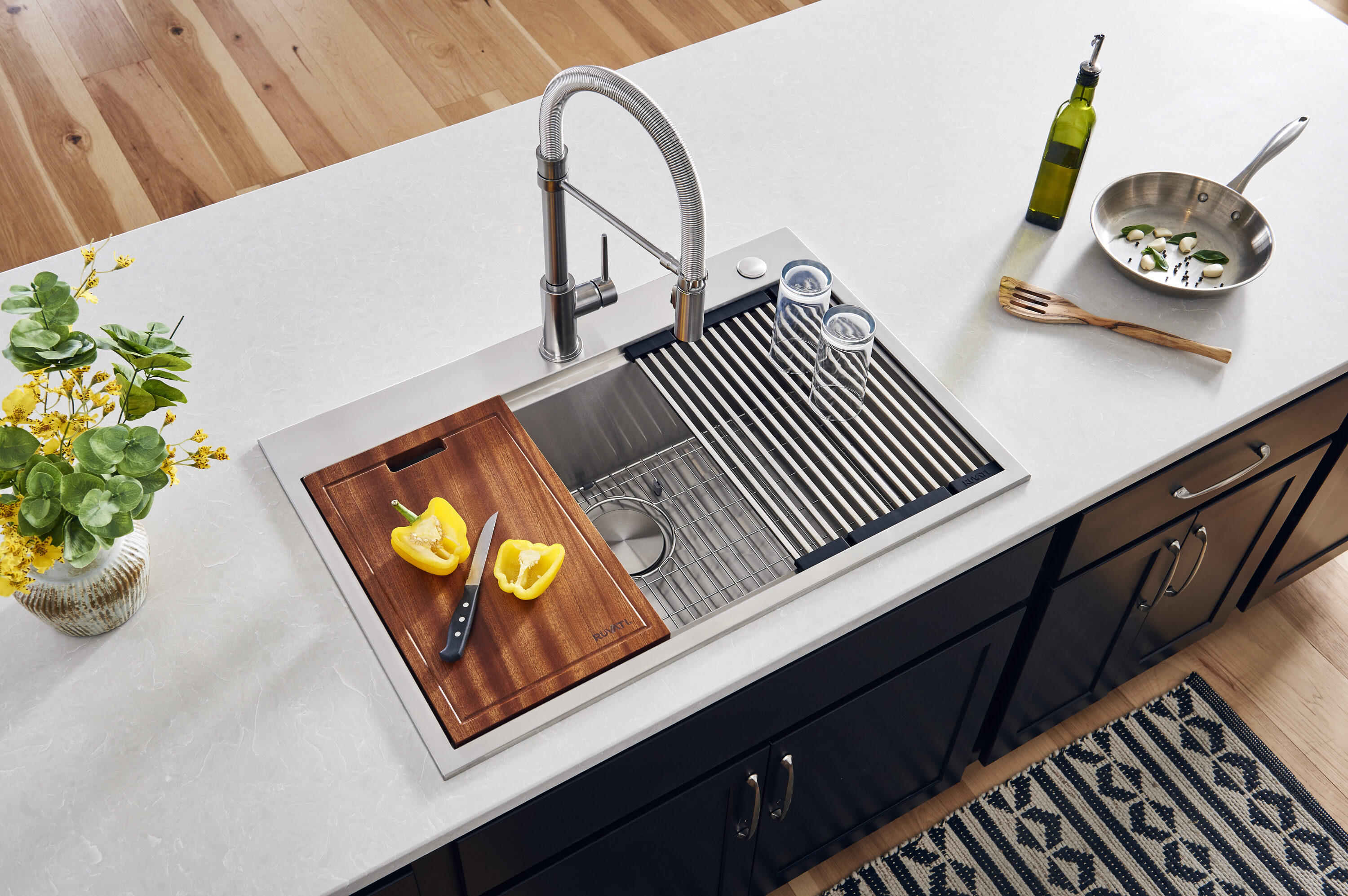 Ruvati RVH8030 Kitchen-Sinks - View #4