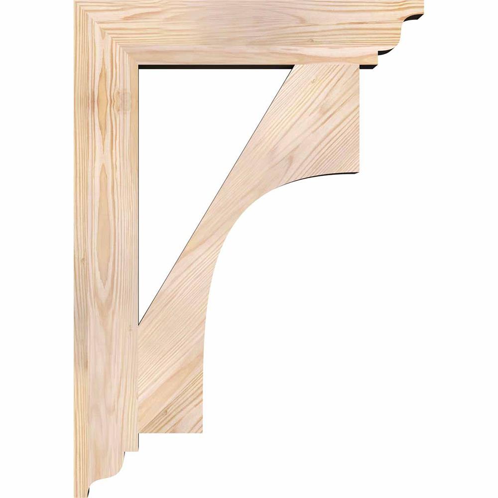 Ekena Millwork BKT04X20X28WTL01SDF Exterior-Brackets-Braces - View #3