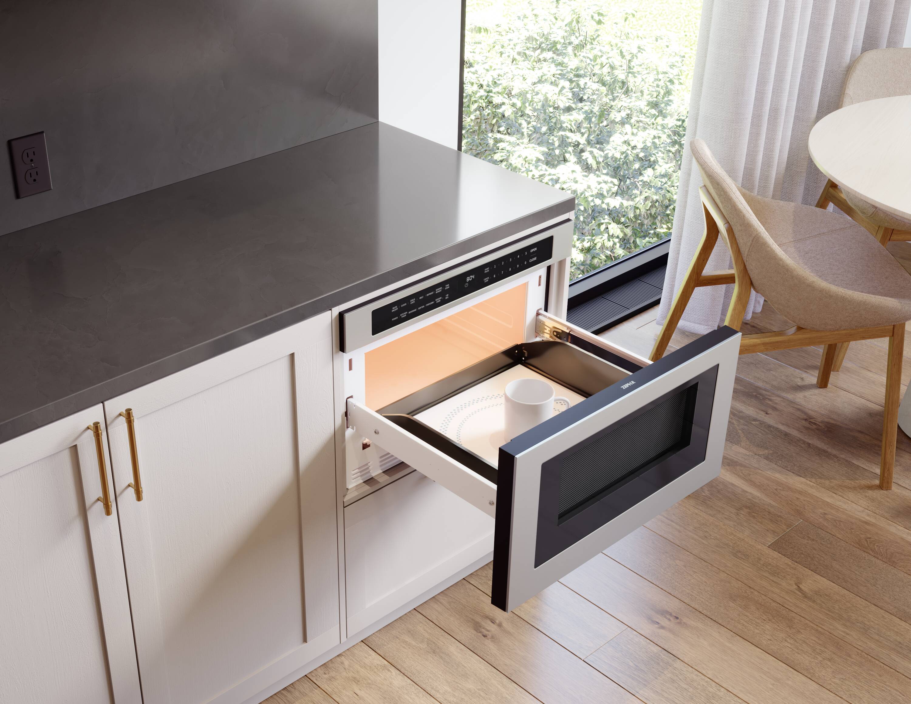Zephyr MWD2401AS Microwave-Drawers - View #3