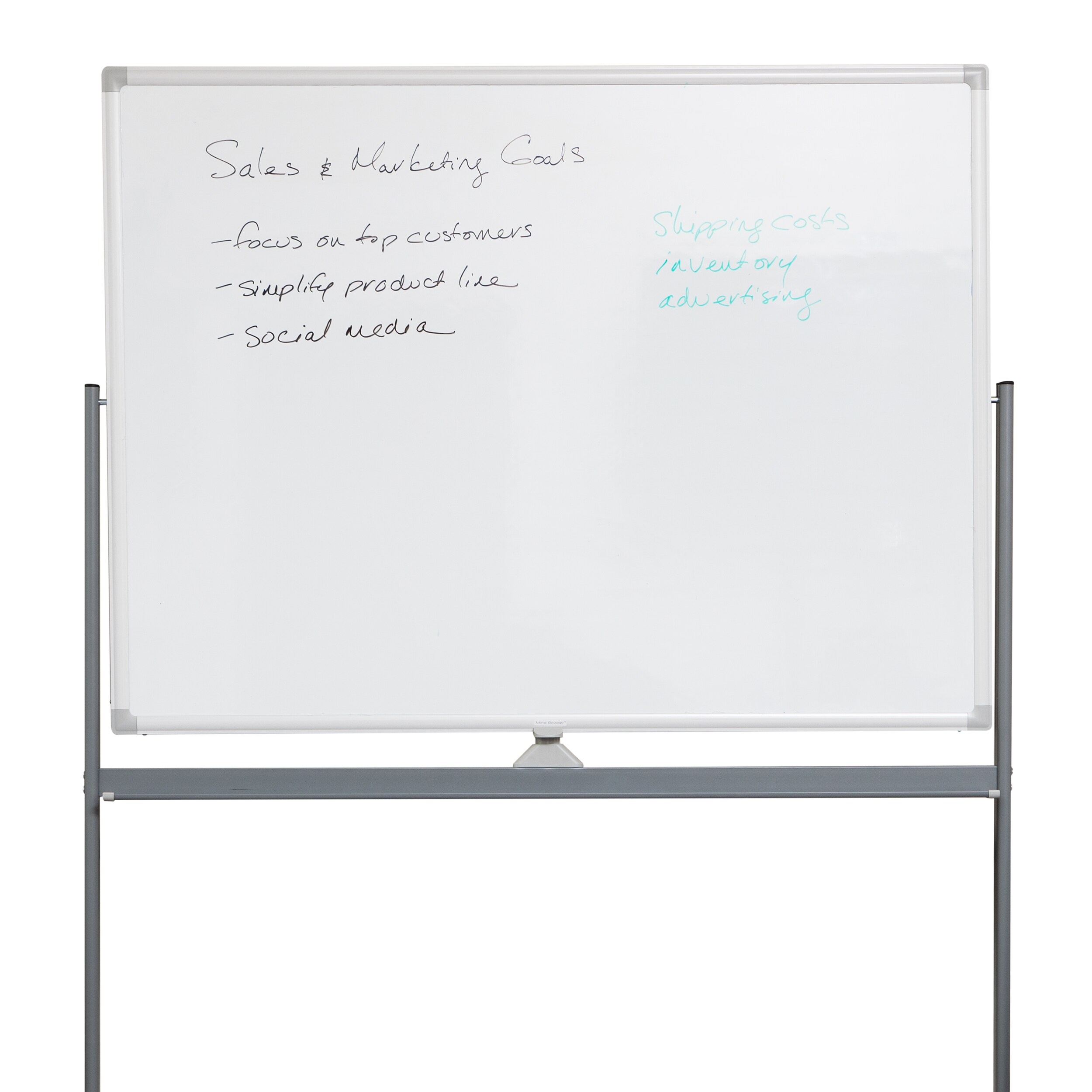 Mind Reader ROLLBOARD-WHT Dry-Erase-Bulletin-Boards - View #4