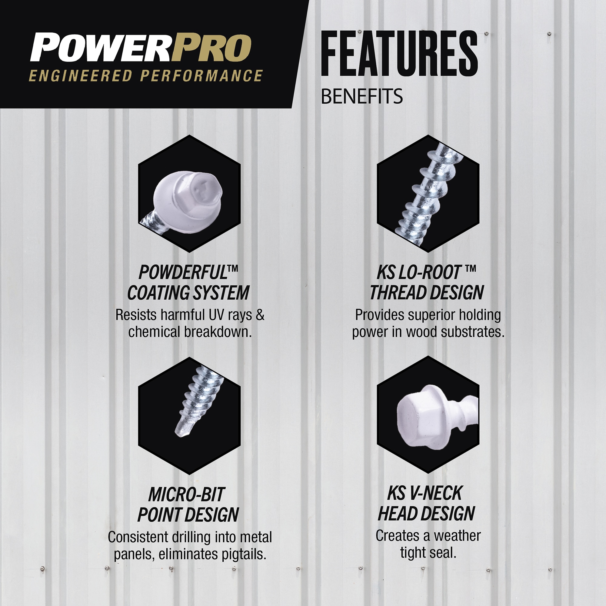 Power Pro 117534 Roofing-Screws - View #3