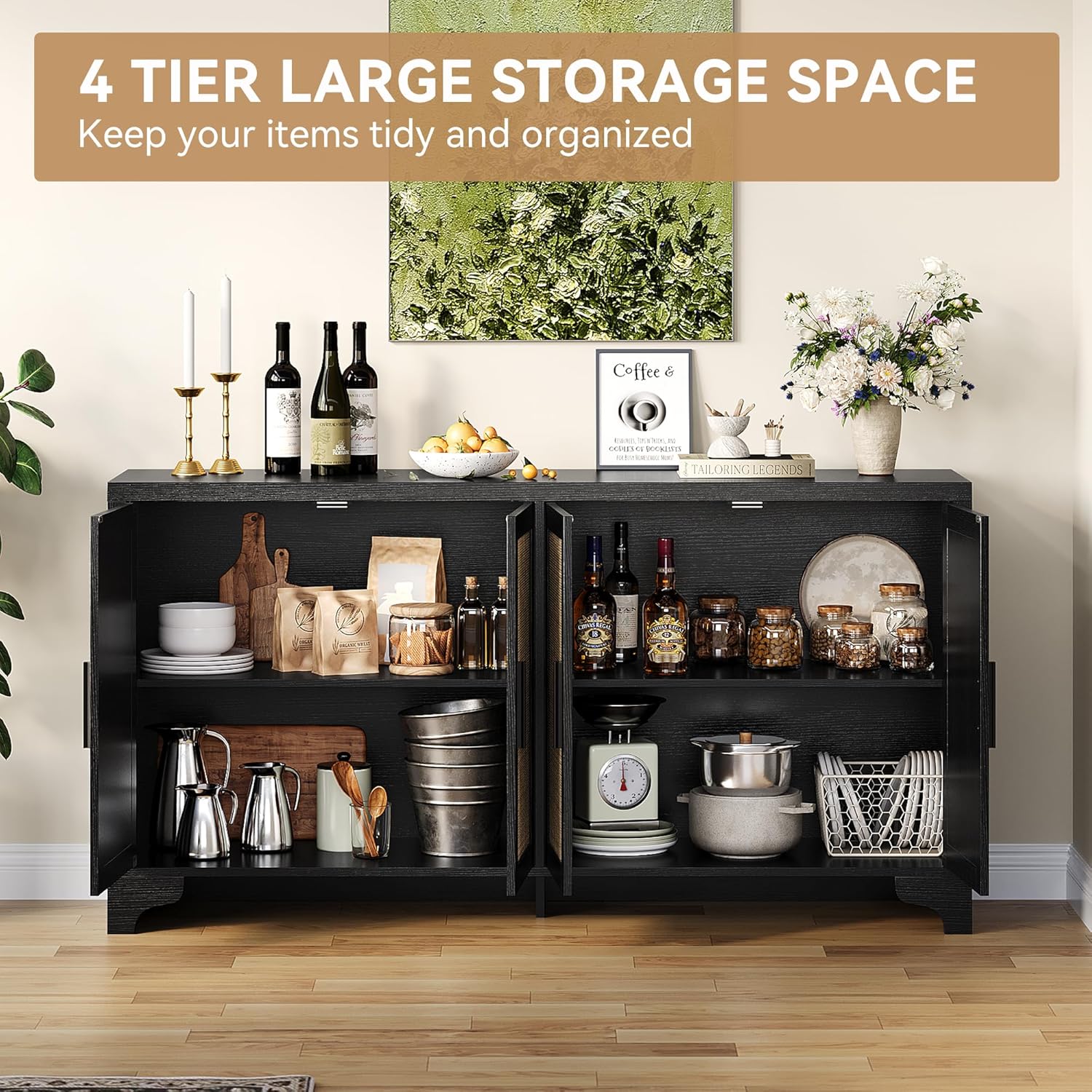 Qeetex LHF-BG-NT92282 Dining-Kitchen-Storarge - View #4