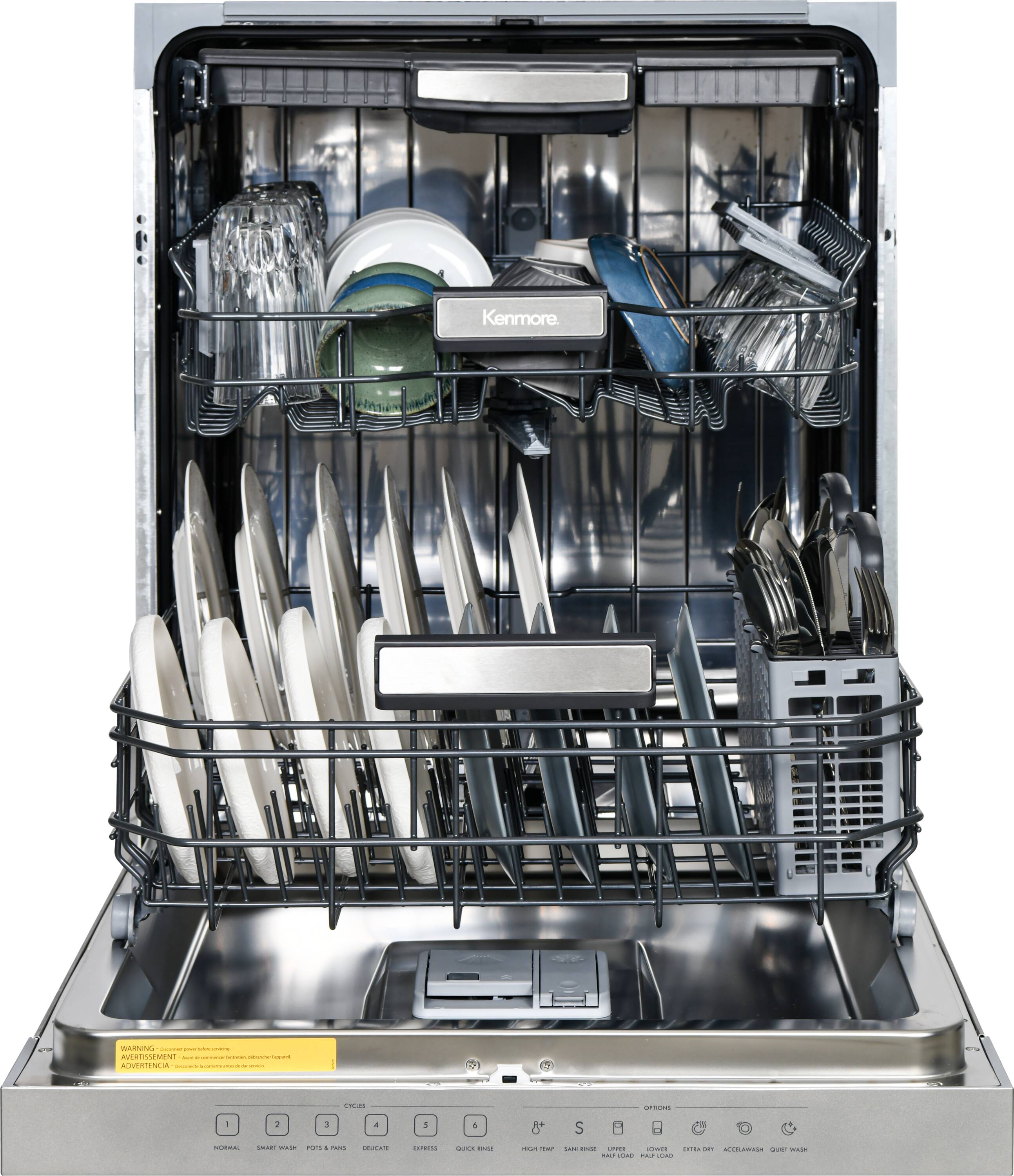 Kenmore stainless steel store dishwasher