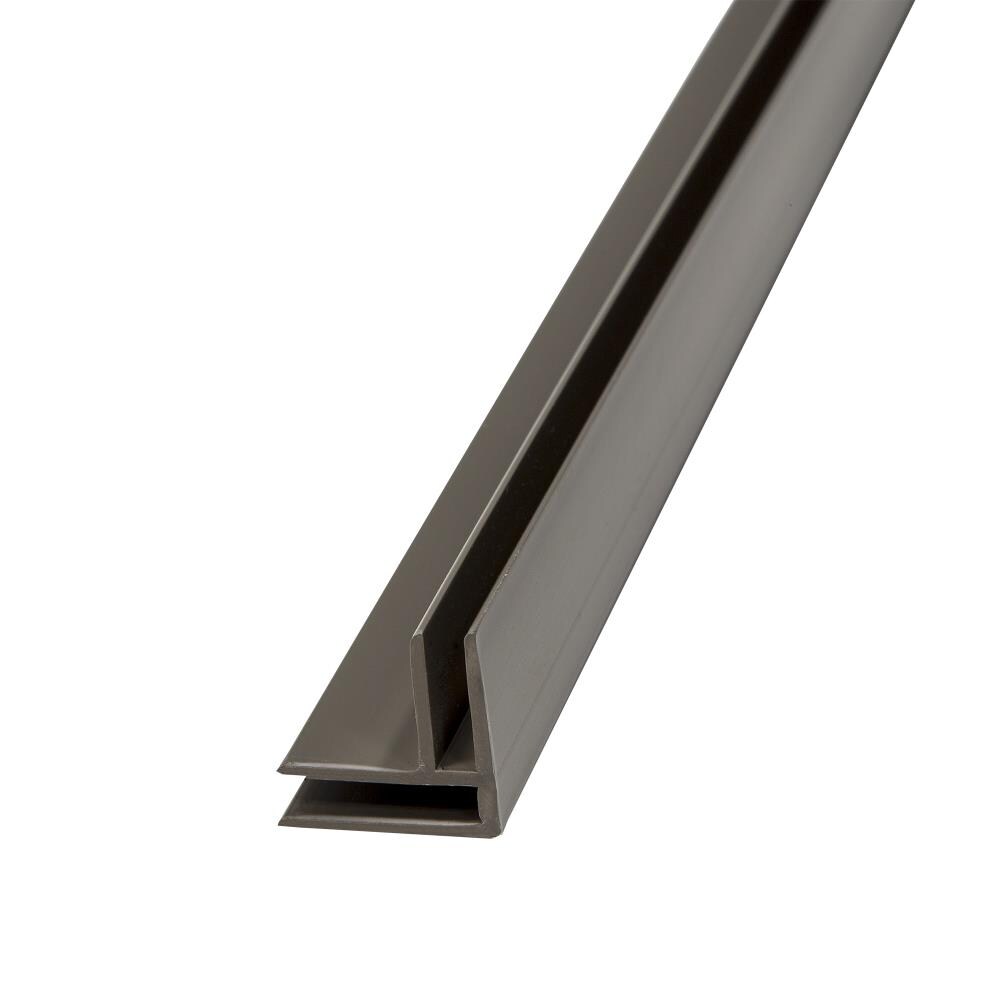 DumaWall 940-04 Inside/Outside Trim 0.9375-in W x 60-in L PVC Tile Edge Trim