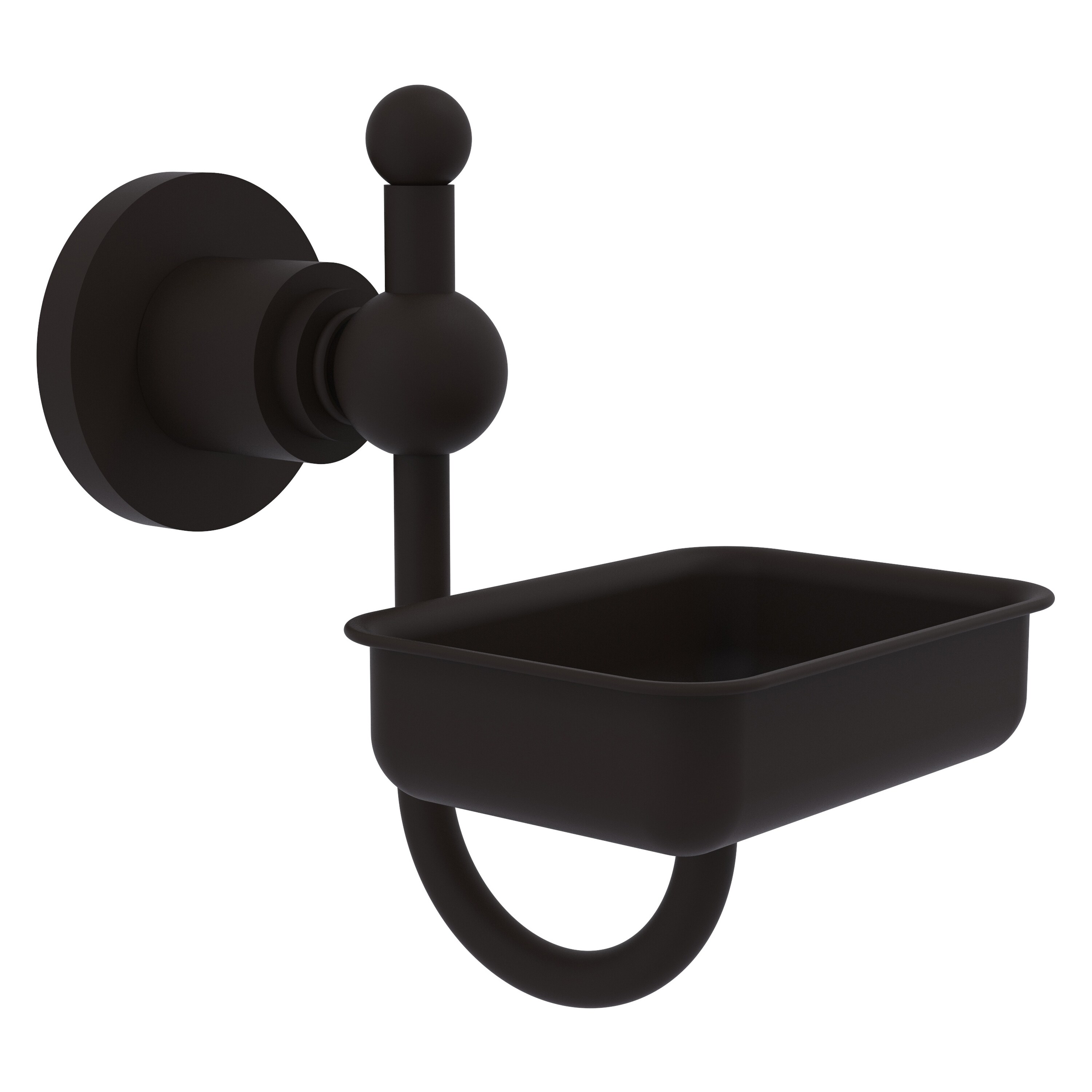 Allied Brass AP-32-ORB Astor Place Oil Rubbed Bronze Brass Soap Dish