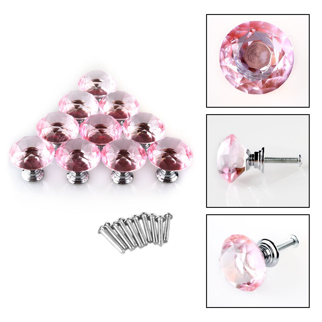 Unique Bargains S25072800UX9266 Cabinet-Knobs - Thumbnail View #3