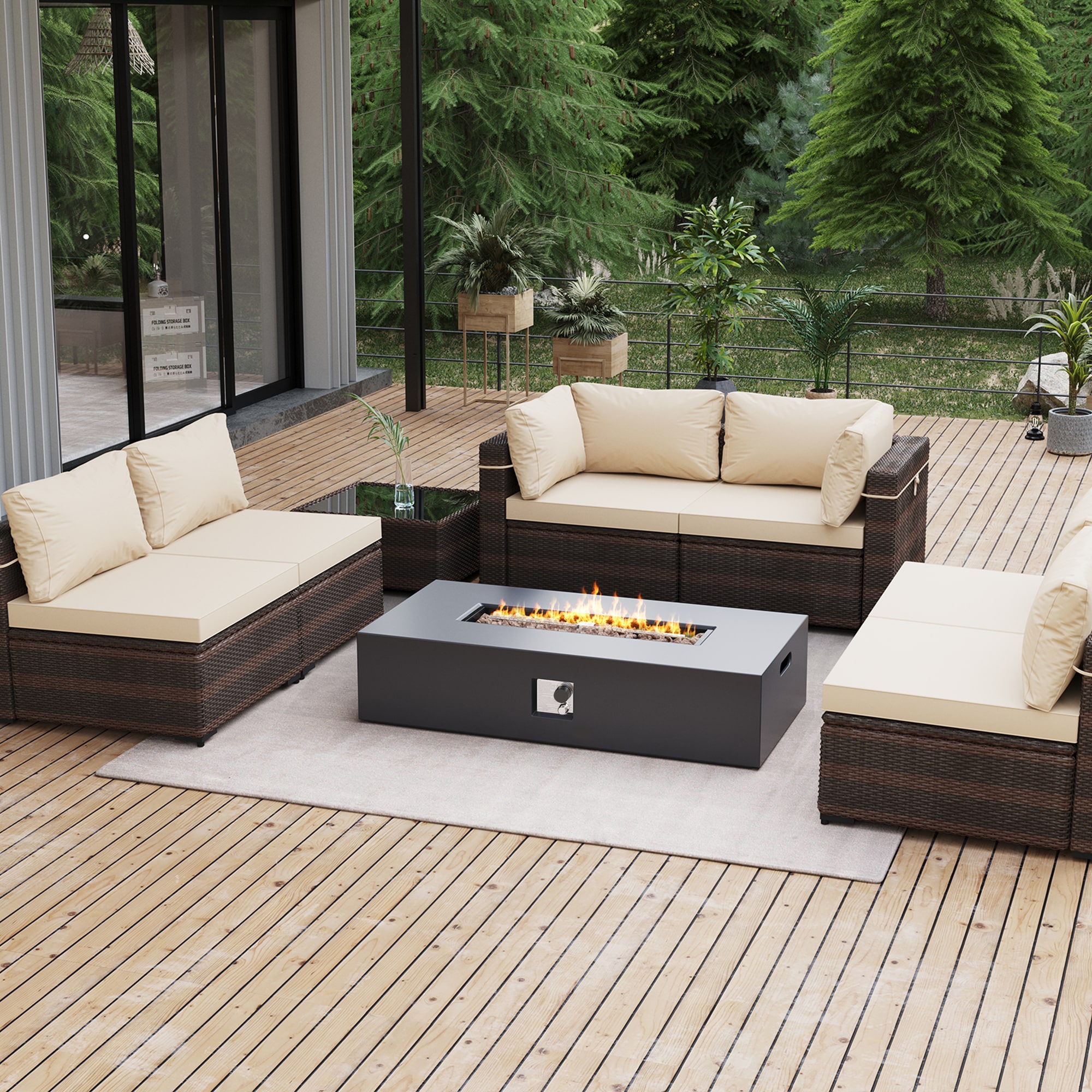Patio Watcher SF123-B56DK Patio-Conversation-Sets - View #6