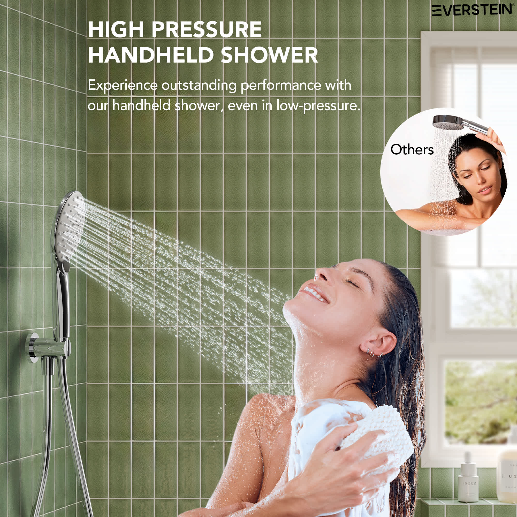 EVERSTEIN SFS-1076-CH9 Showerhead-Bar-Panels - View #8