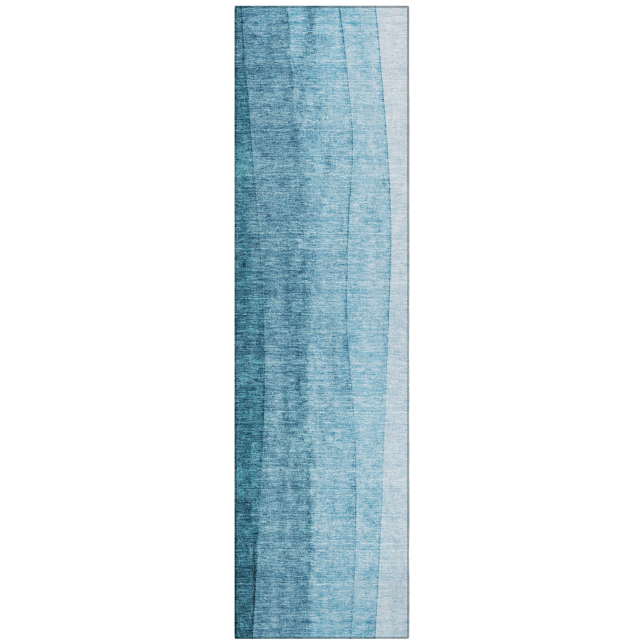 Addison Rugs ACN690TE2X8 Chantille ACN690TE 2 x 7 (ft) Polyester Teal Rectangular Indoor/Outdoor Geometric Machine washable Area rug