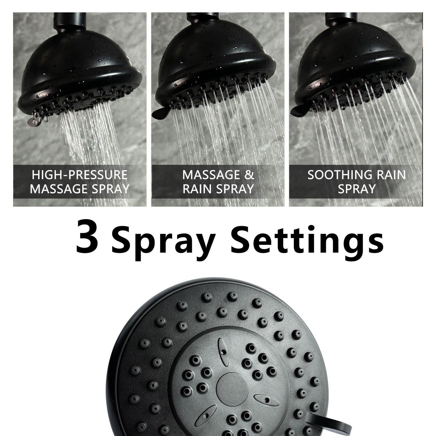 WELLFOR GIG-P195901 Fixed-Showerhead - View #7