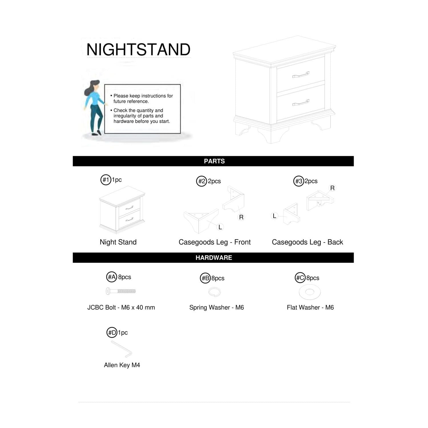 JASMODER HS11CM7186N-ID-AHD nightstands - View #5