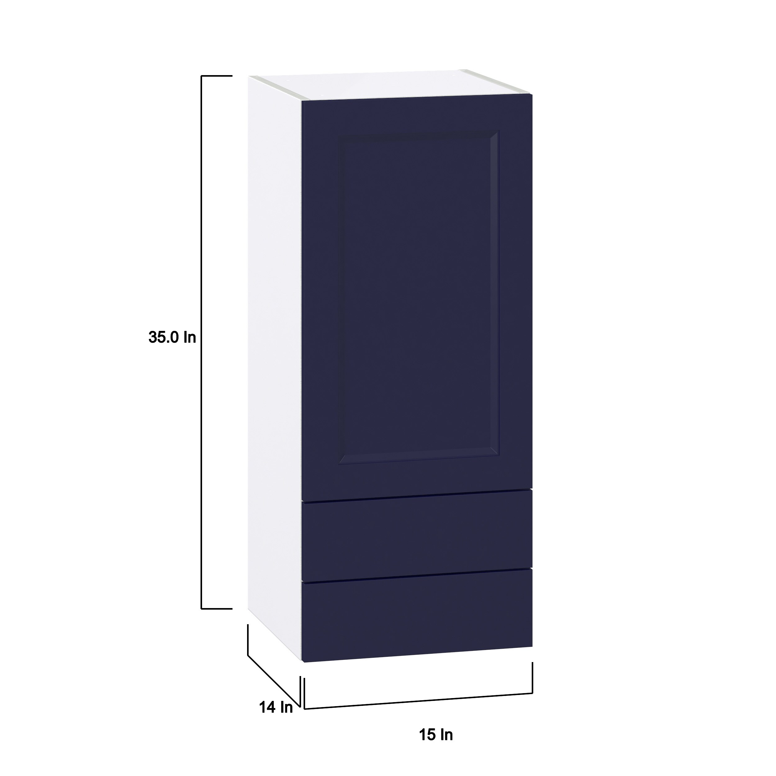 Hugo&Borg DSW1535B(L/R)-LO Cabinets-Kitchen - View #4