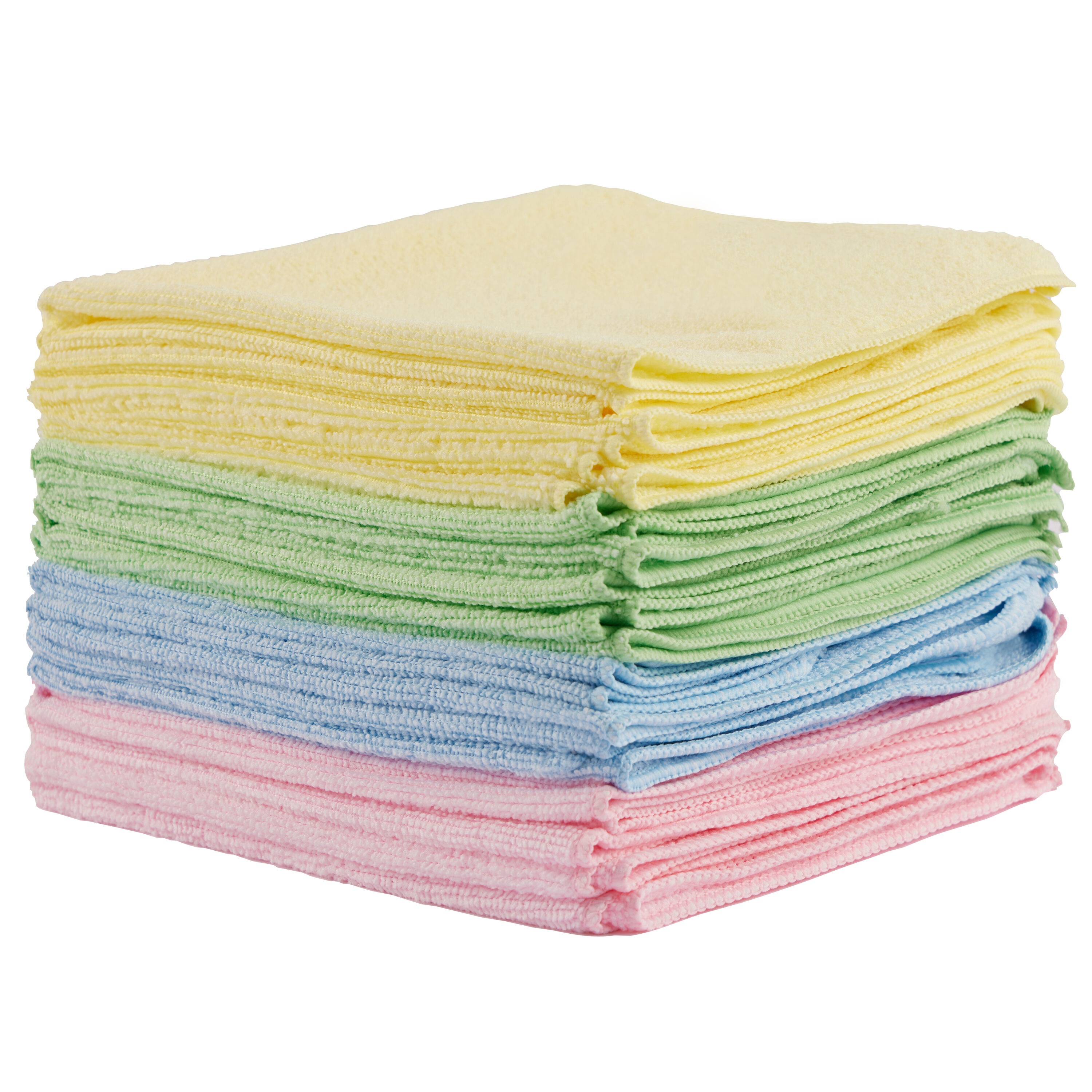 Hopkins Yellow Microfiber Towel, 6.5-in x 1.5-in, Scratch-Free, Lint-Free,  Streak-Free, Absorbent Cleaning Cloth in the Cleaning Cloths department at