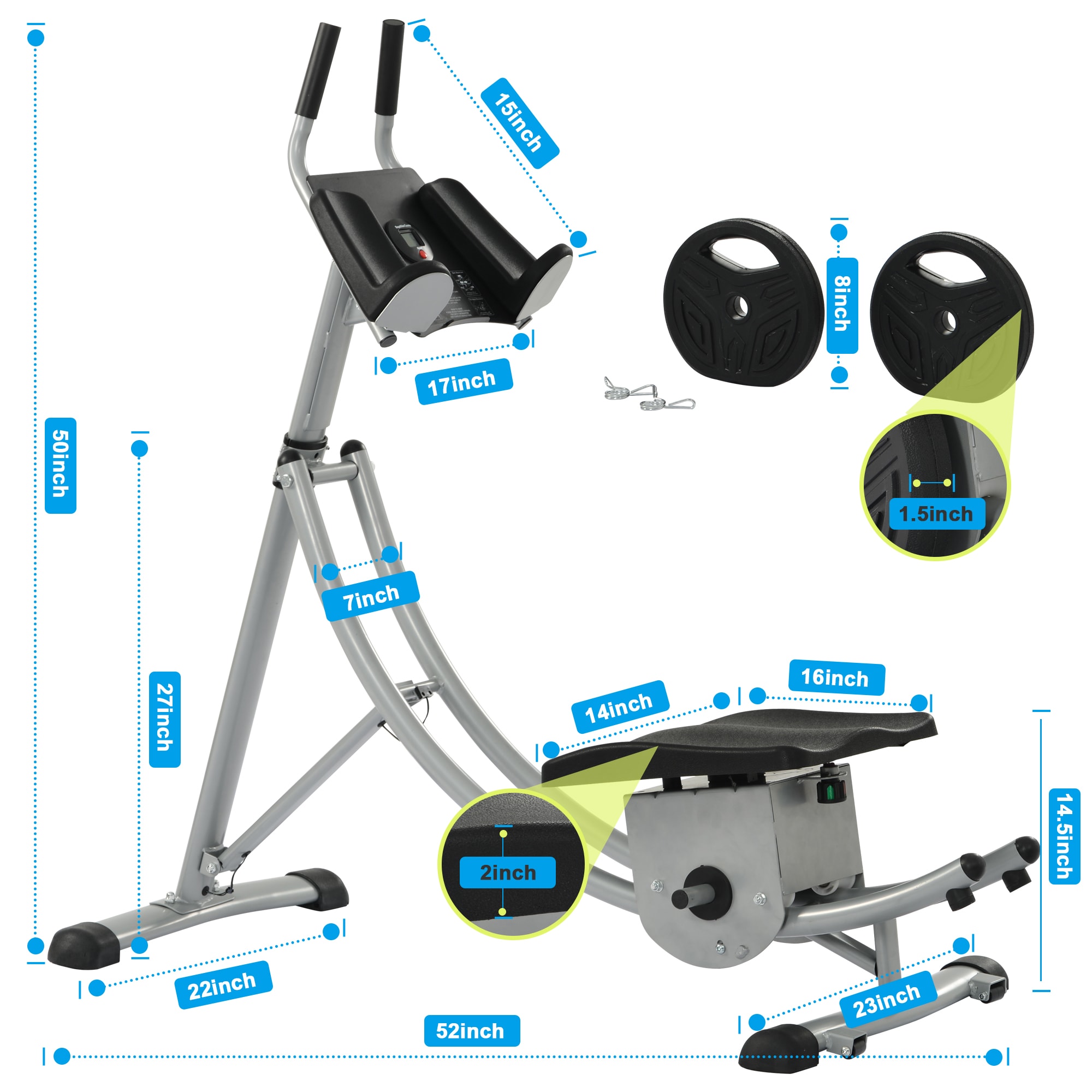 Buy Portable Abs Glider Generator Exercise Equipment online