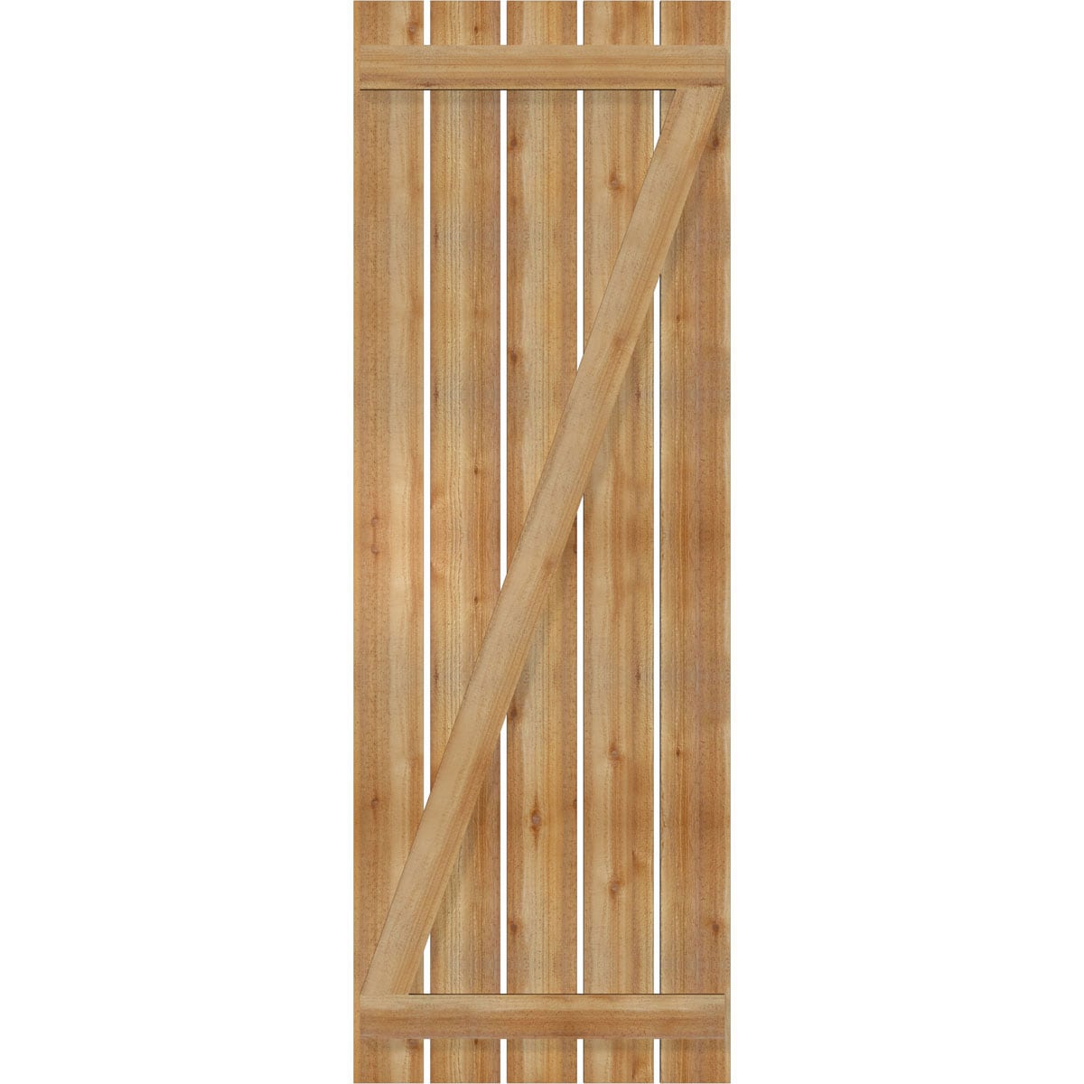 Ekena Millwork RBS06Z29X083RWR Exterior-Shutters - View #5