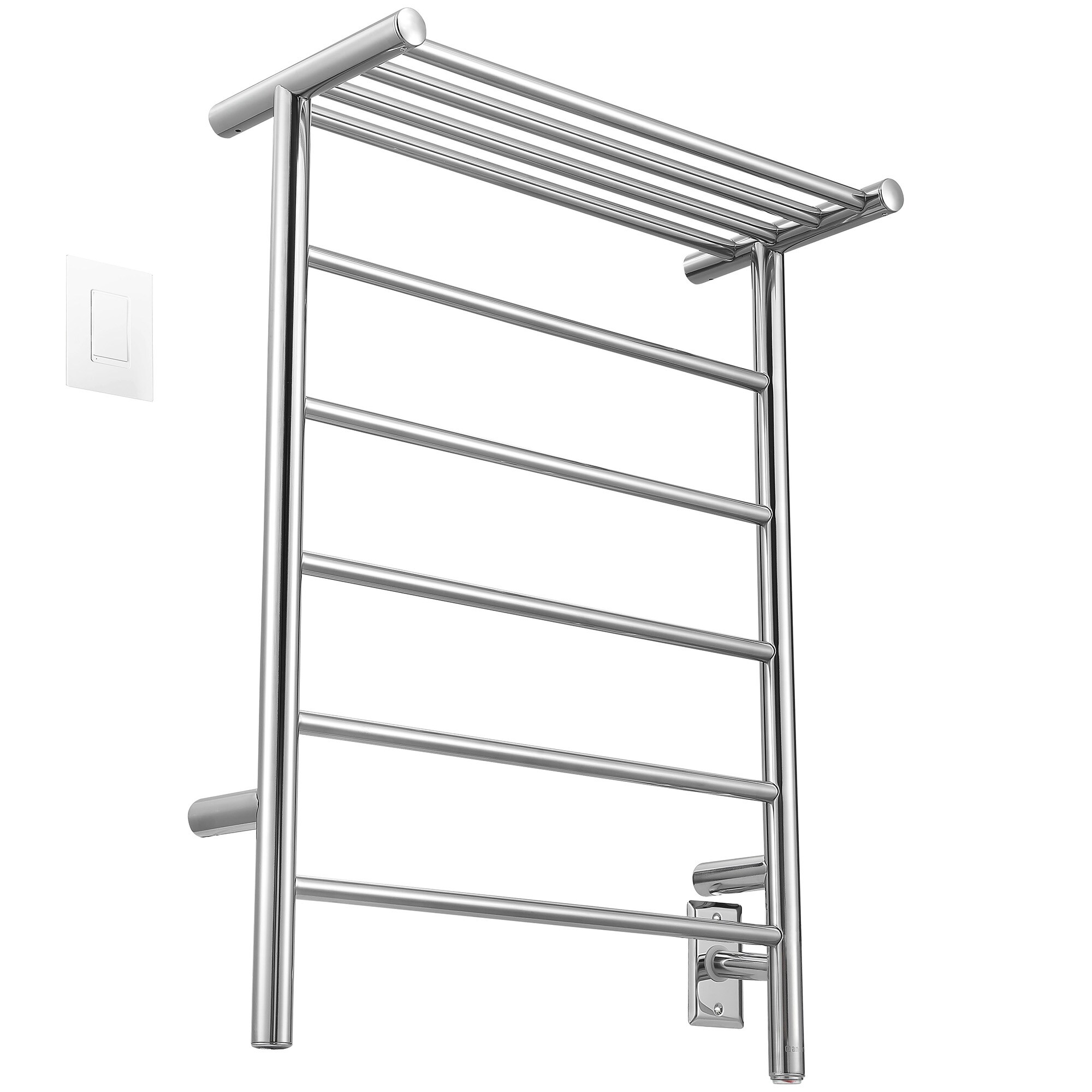 23.6'' Wall-Mounted Accordion Clothes Drying Rack Towel Rack Expandable 304  Stainless Steel Space-Saver 