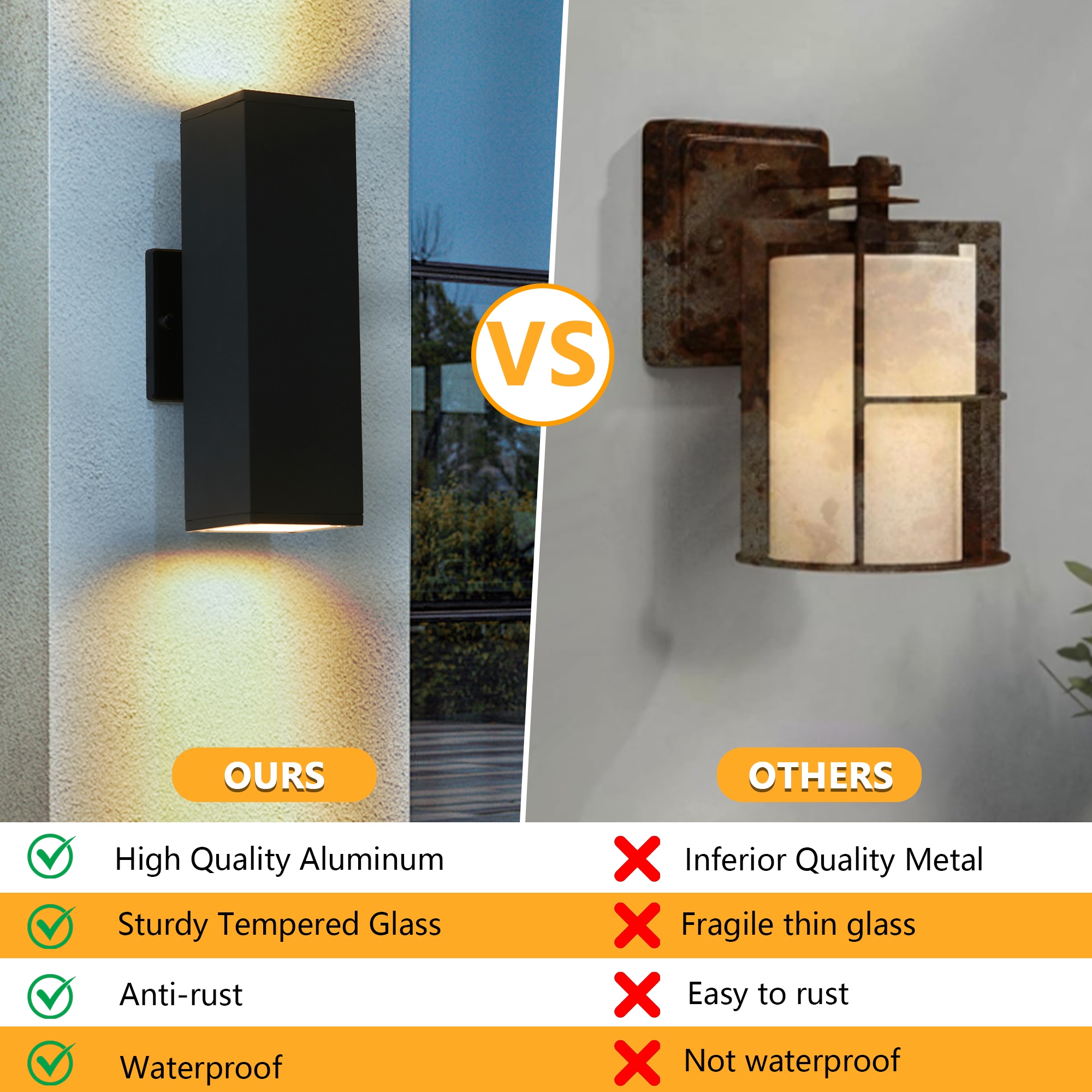 ToolCat BZ-3-76-SN Outdoor-Wall-Lighting - View #7