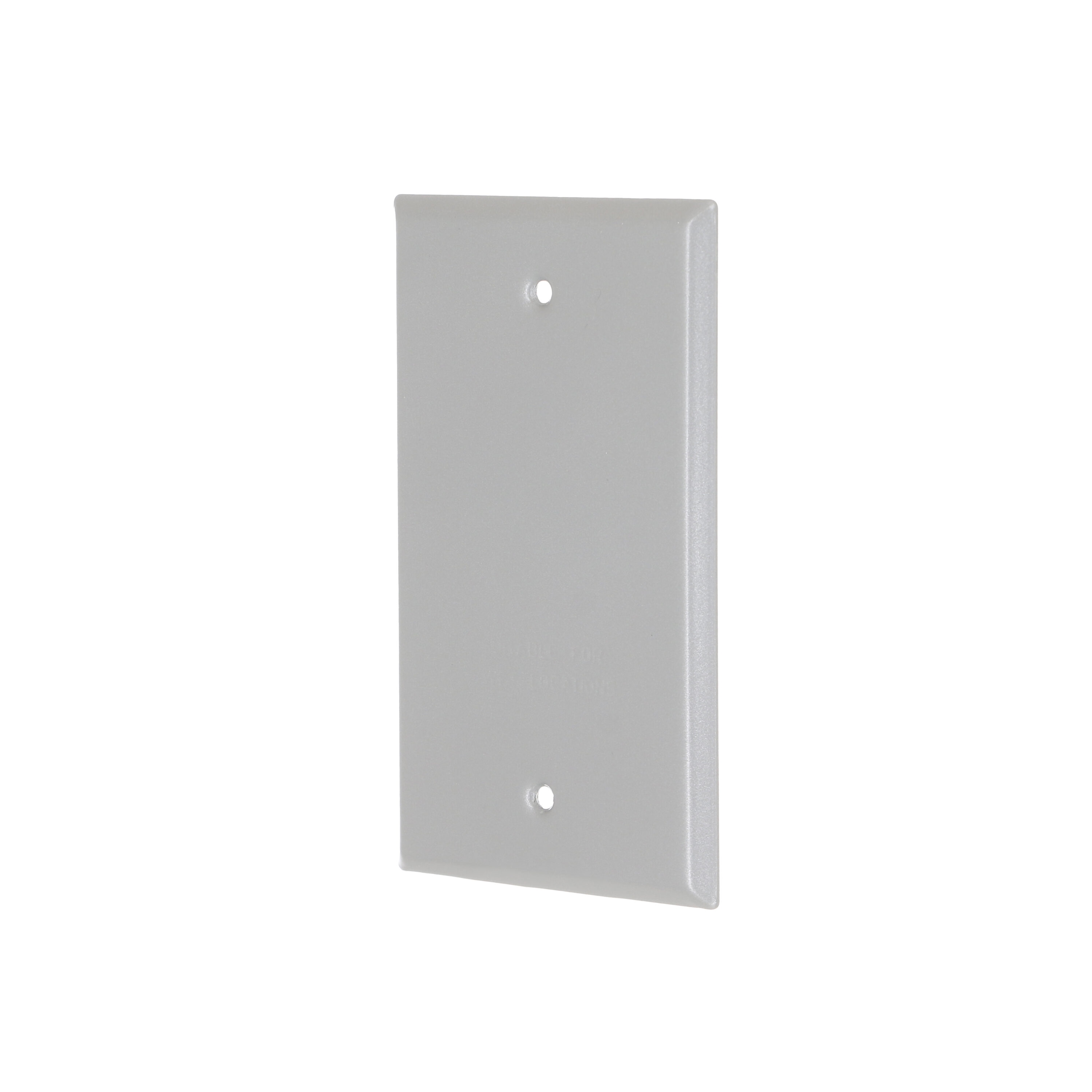 Hubbell 5173-0 1 -Gang Rectangle Gray Metal Weatherproof Electrical Box Cover